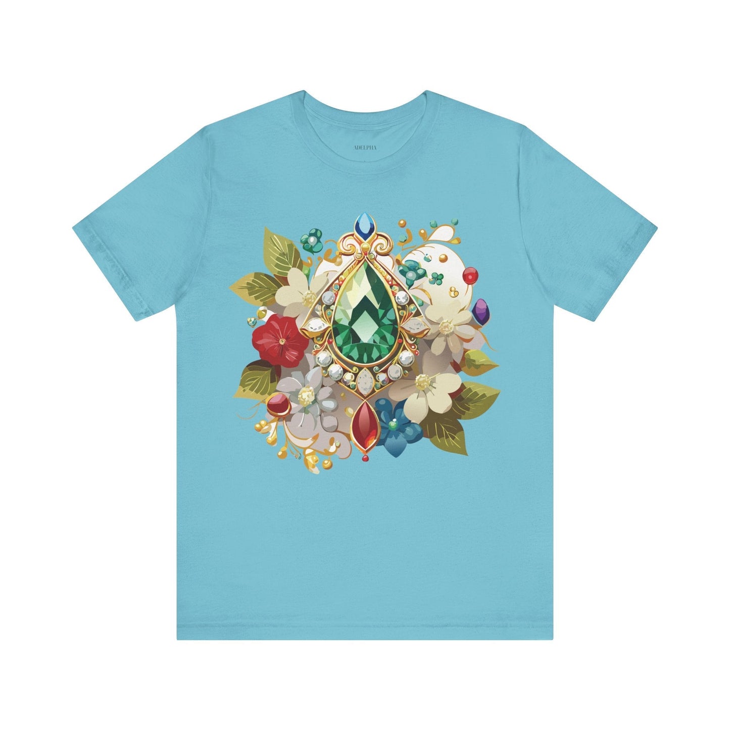 Adelpha Vintage Inspired Graphic Tee Unisex Jersey Short Sleeve Art Design Shirt