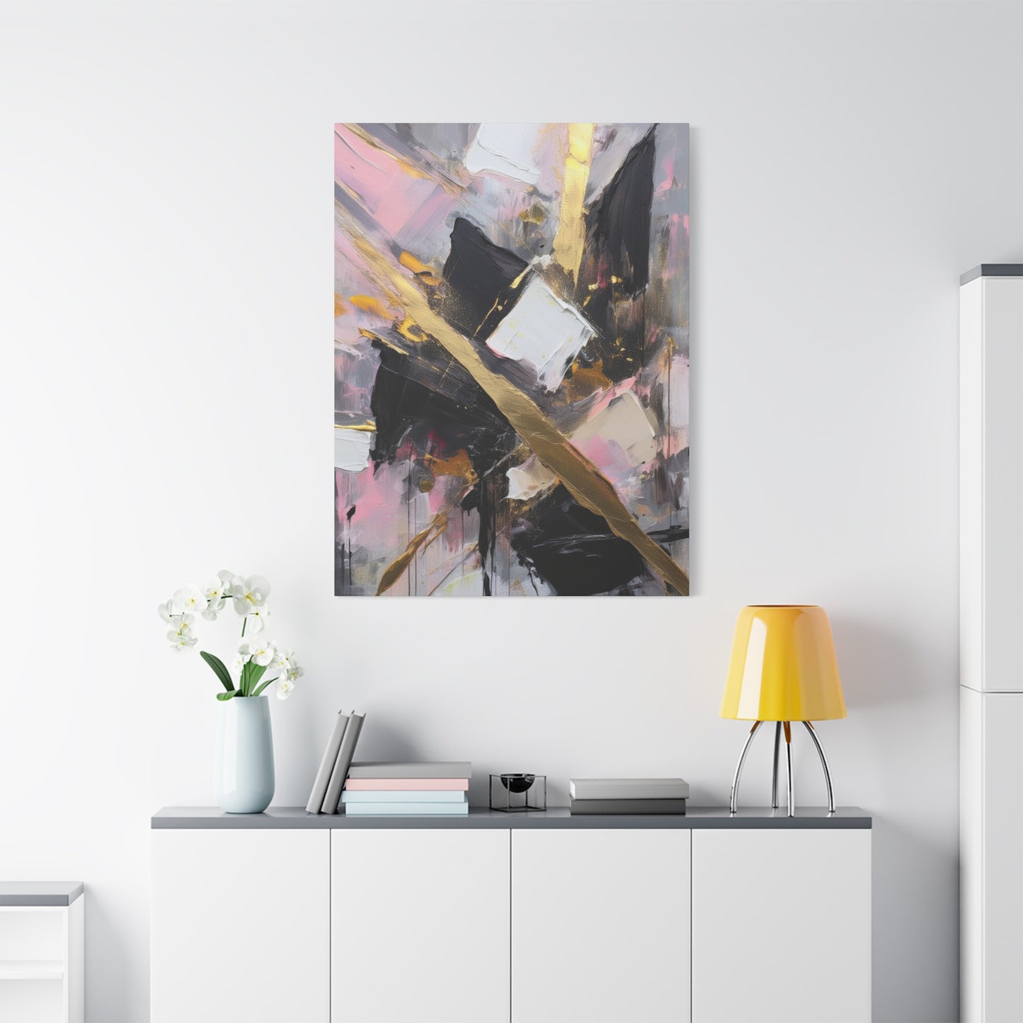 Abstract Oil Painting Print Canvas 20x24,20x30,24x30 24x32,24x36,30x40 32x48,36x48,40x60 Pine-Wood Inner Frame ABS-216