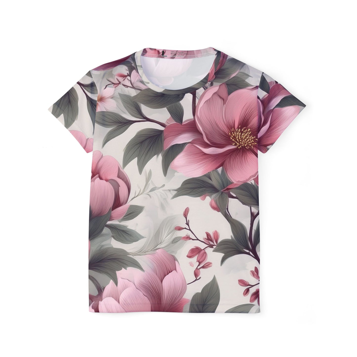 Floral Print Shirt, Shirt with Flowers