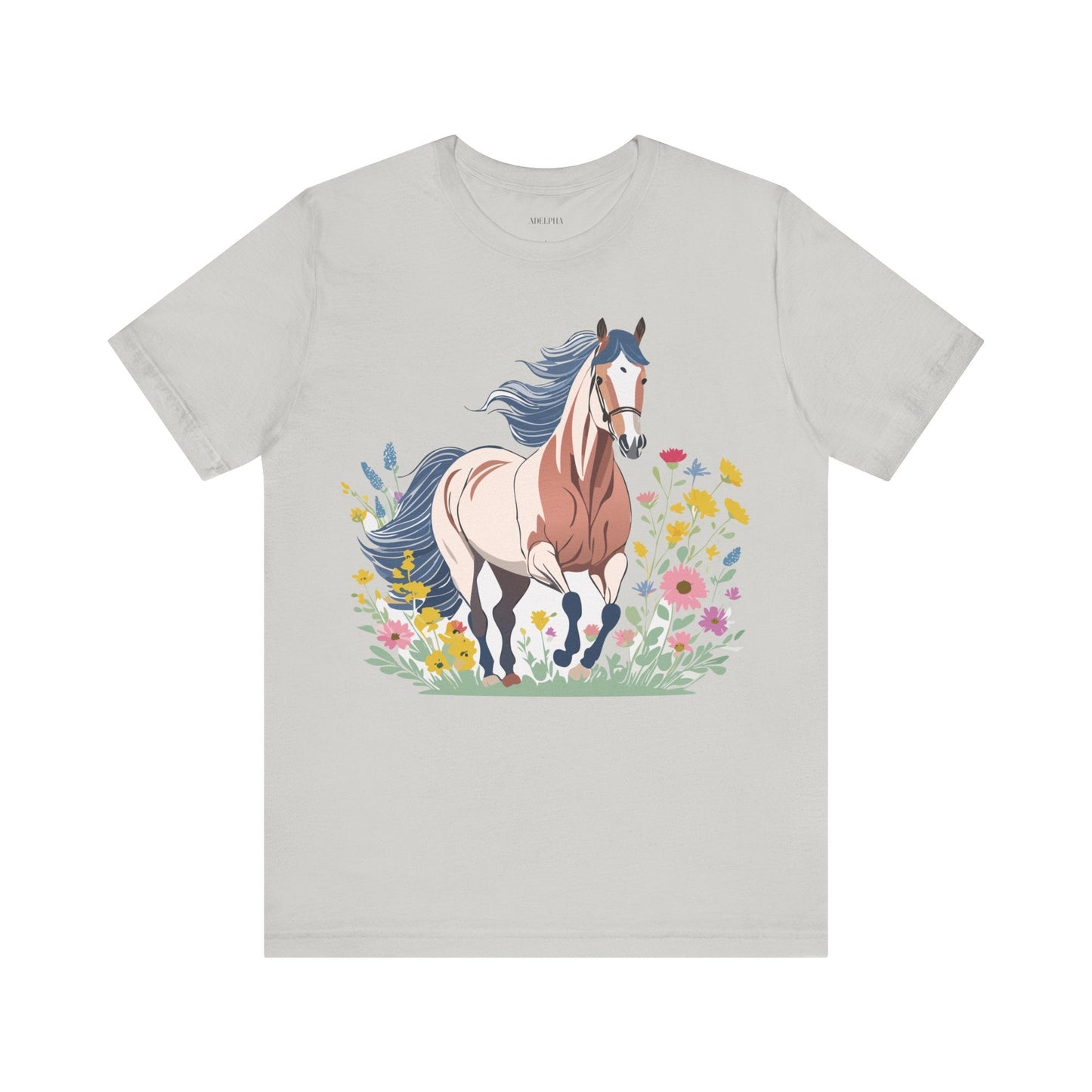 Horse Graphic Unisex 100 Cotton Vintage Animal Art T-Shirt 11