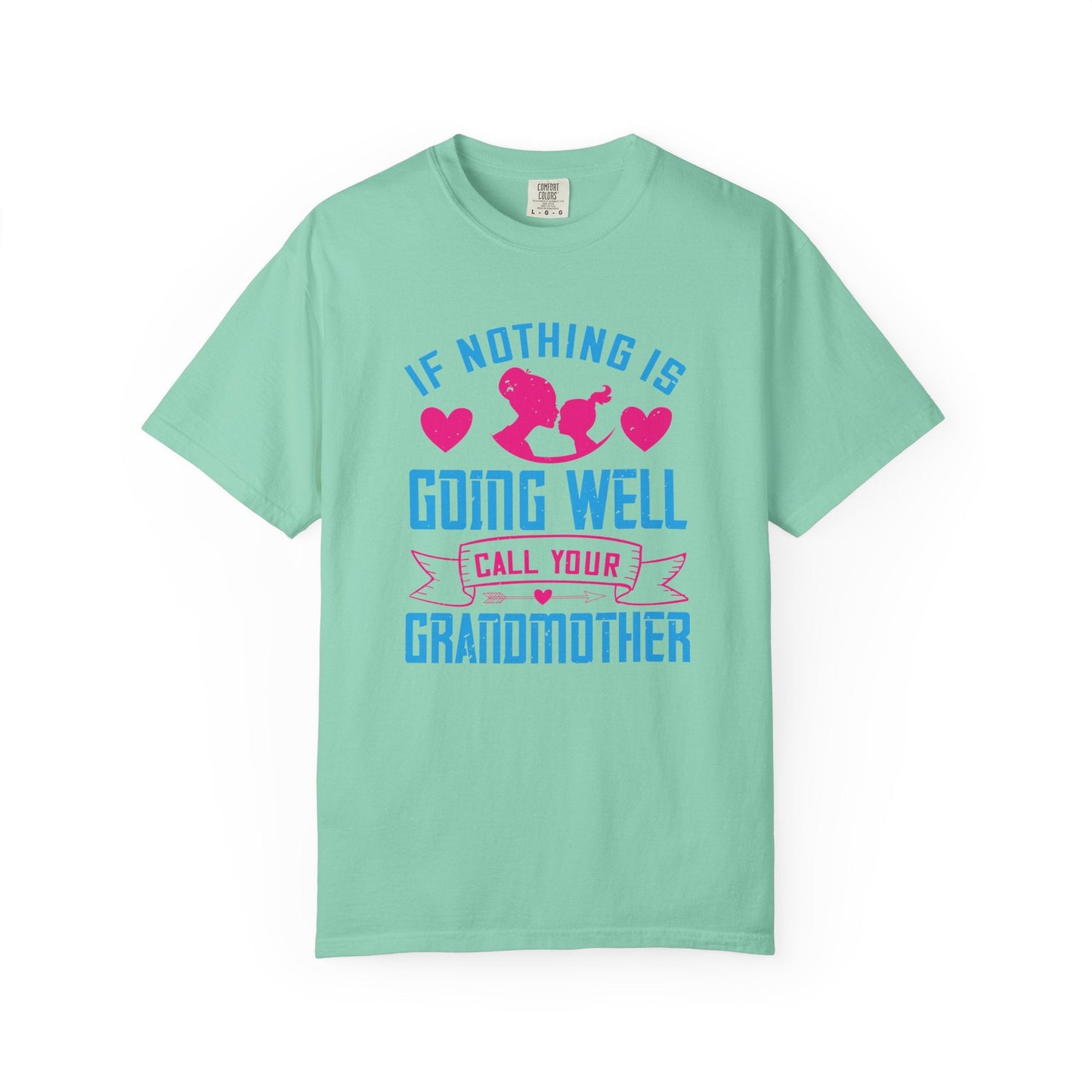 Grandma T-shirt Mother Day Mama Tee Unisex Comfort Colors Garment-Dyed Cotton h76