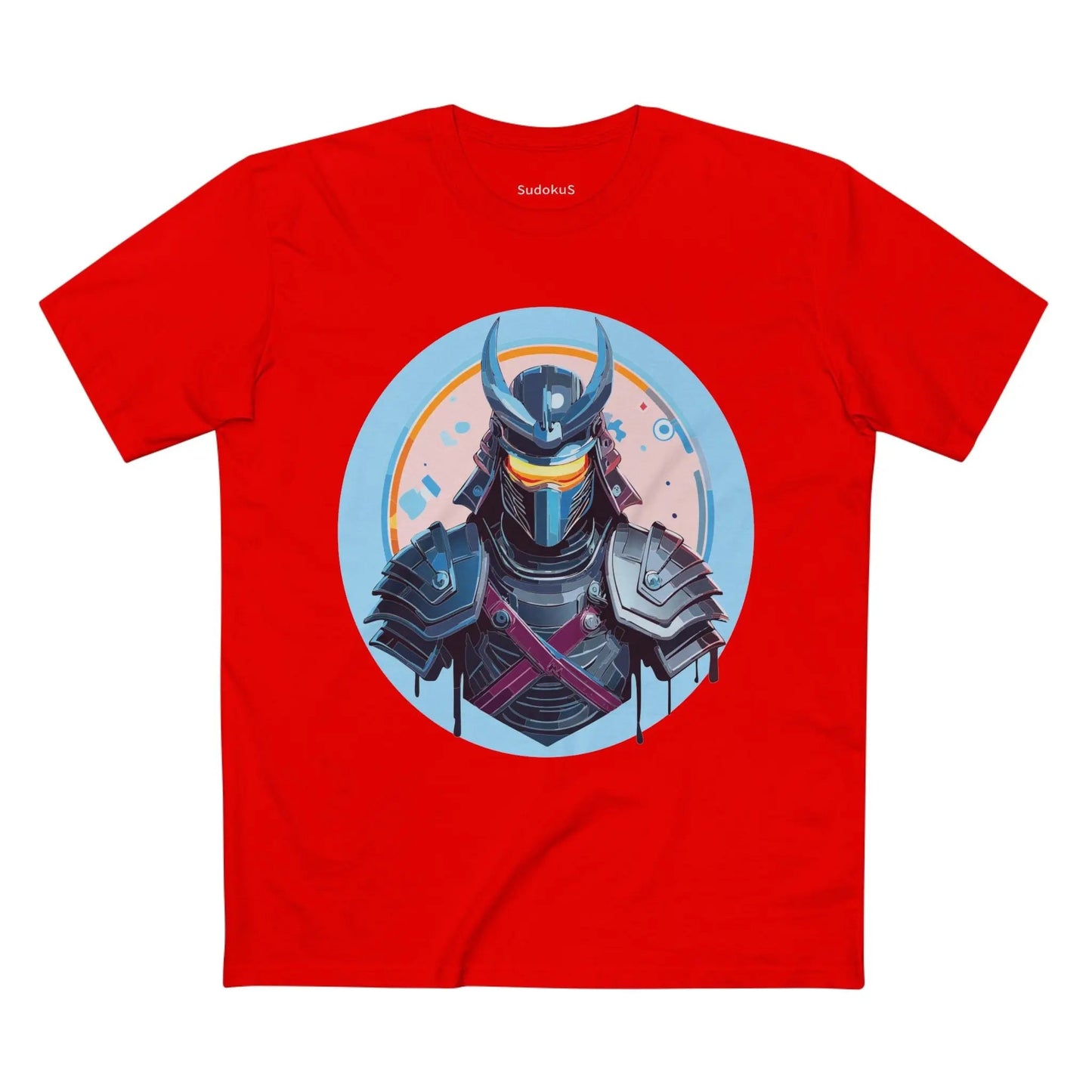 Samurai Graphic Unisex 100 Cotton Staple Tee 13