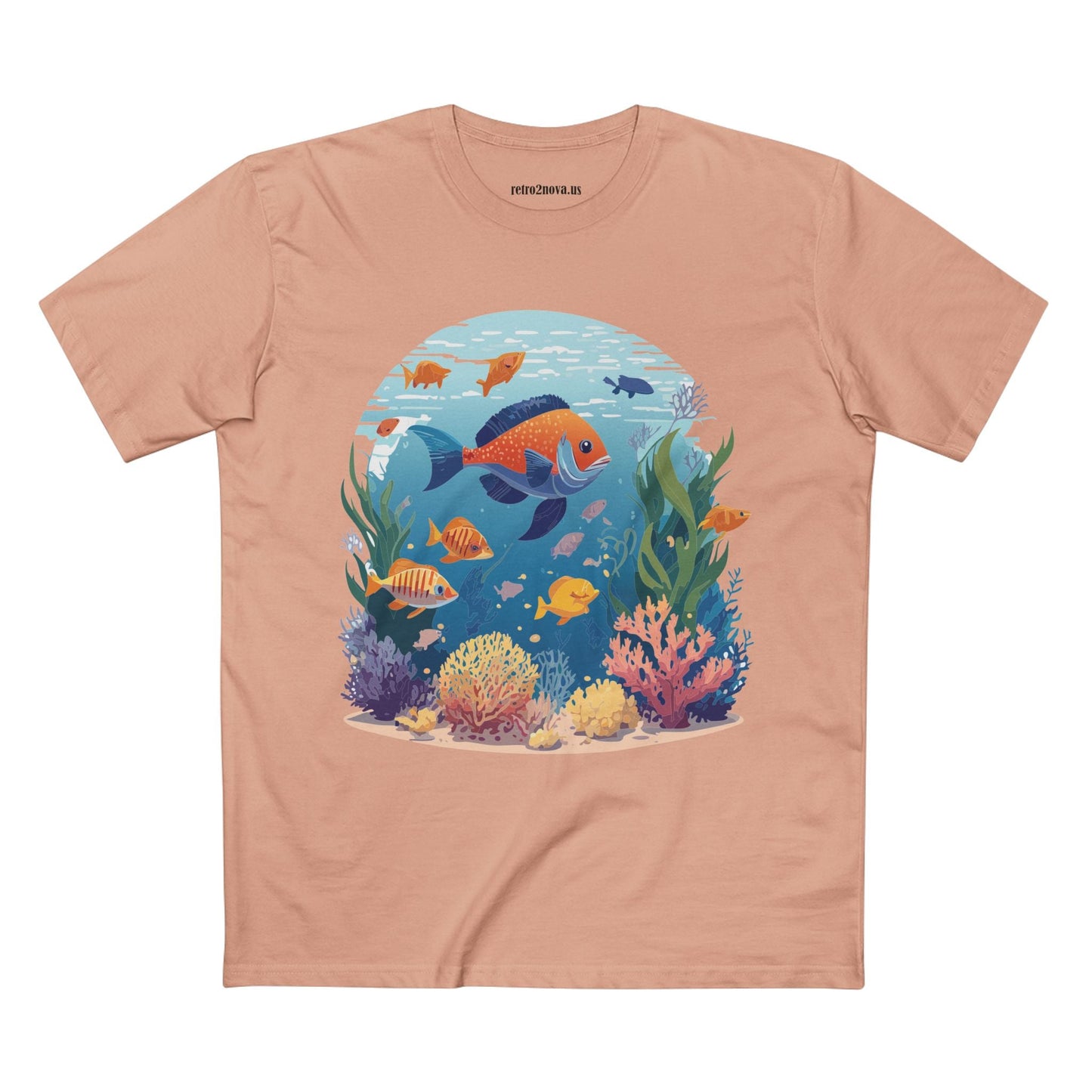 Ocean Shirt Ocean Pacific OP16 Unisex Premium Cotton Tee With Original Art Design