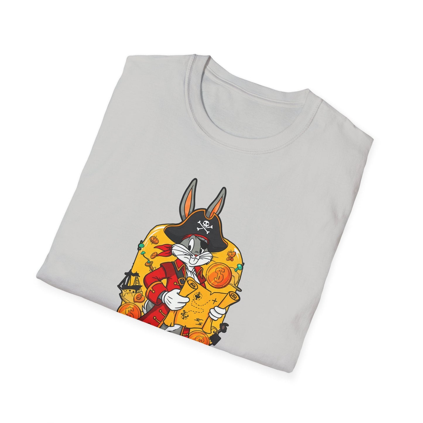 Bugs Bunny Shirt Unisex T Shirt Cartoon Design Animation Tee Gildan Softstyle 64000