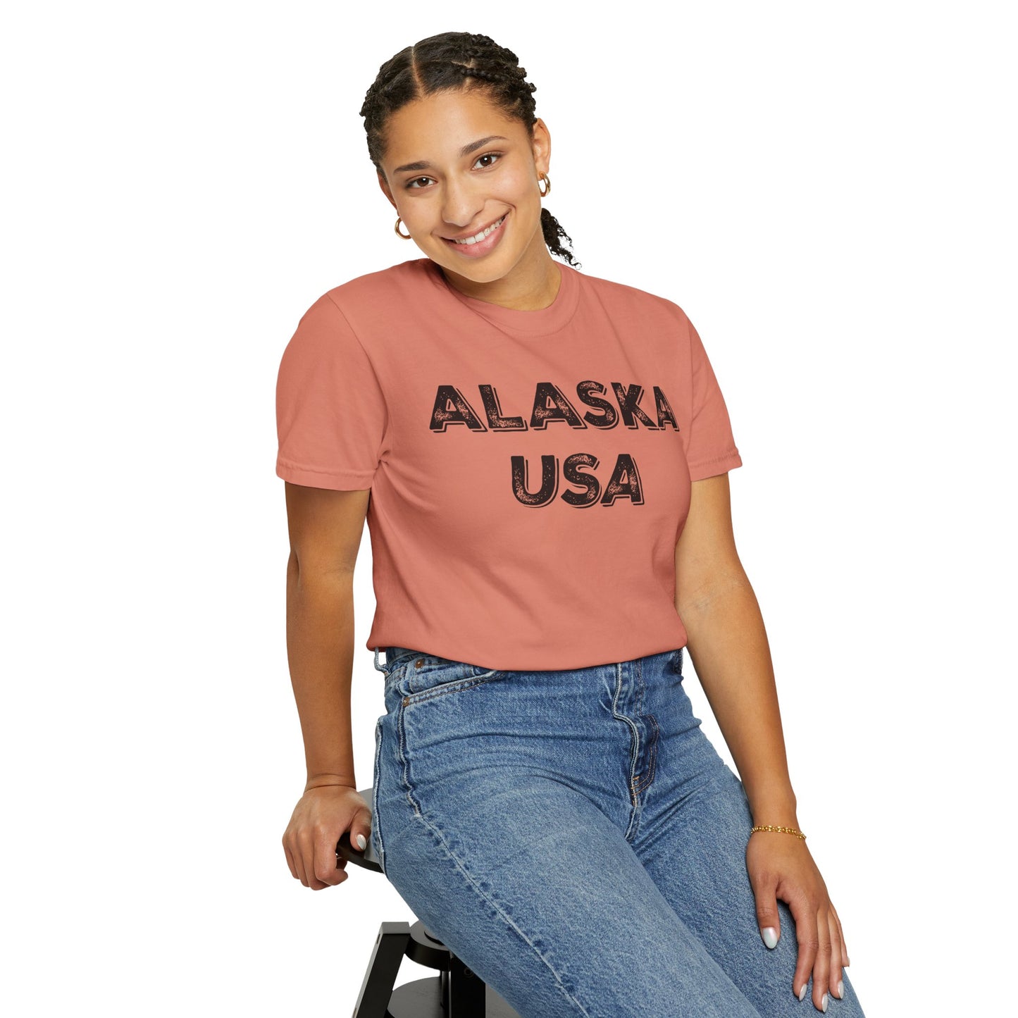 Alaska USA Graphic Unisex 100 Cotton T-Shirt c3