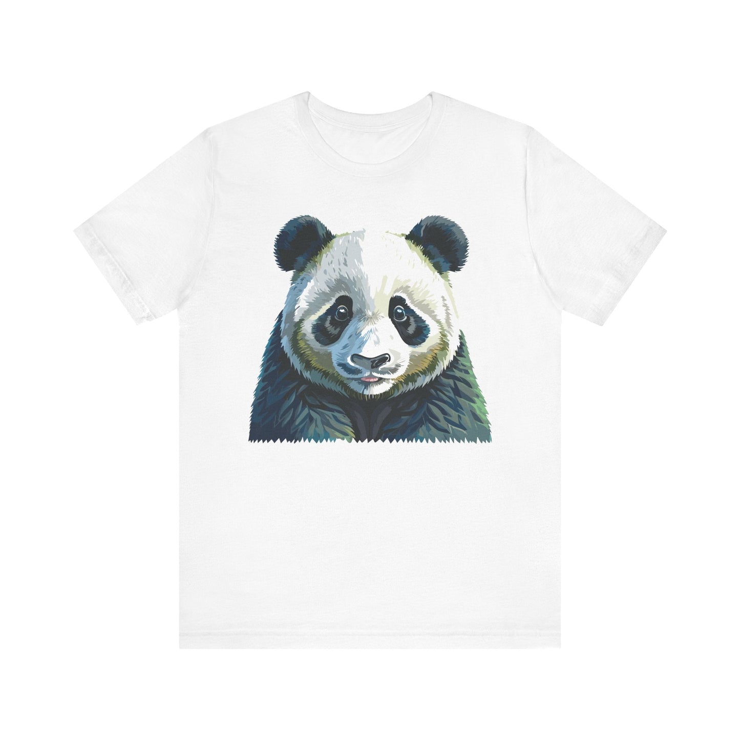 Unisex Animal Graphic Tee Shirt With Wild Animals Art Design Gildan Softstyle 64000