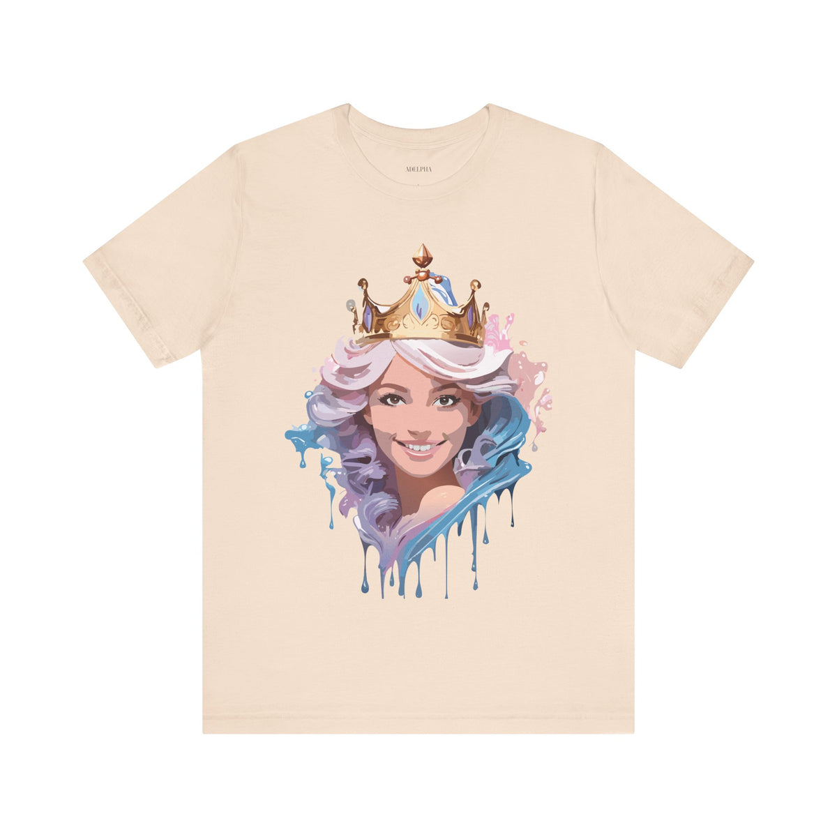 Queen Graphic Unisex Cotton Bella+Canvas Tee with Art Design m182