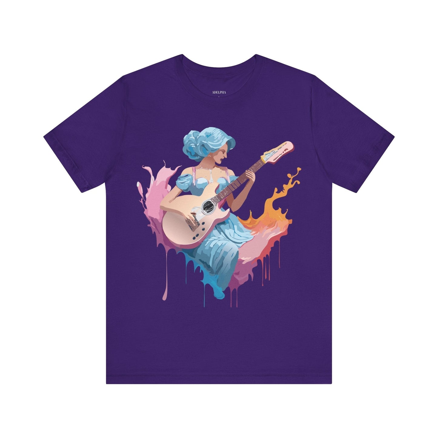 Adelpha Unisex Graphic Tee With Vintage Inspired Art Design Short Sleeve Premium Everyday Wear