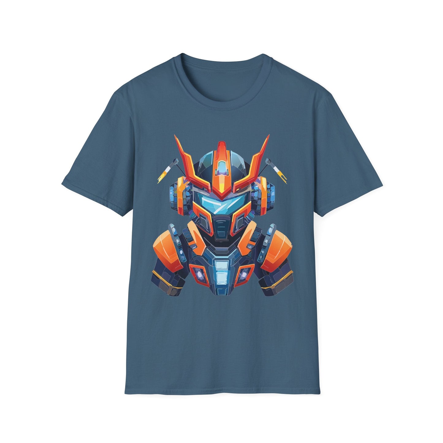 Cyborg Tee Unisex Robot Shirt Terminator Style 100 Percent Ring Spun Cotton Short Sleeve