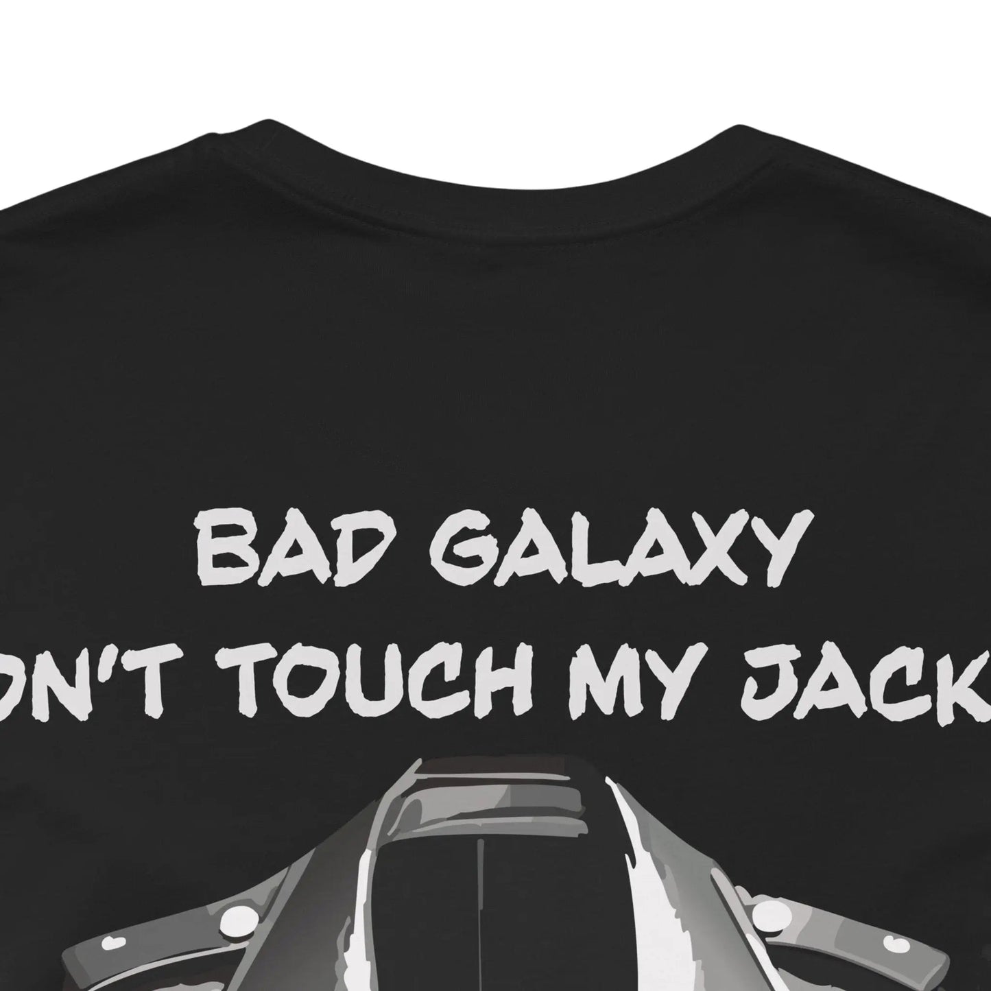 Punk Rock Tee Shirt Made To Order From Bad Galaxy Eco Friendly Inks Cotton Tee Made In USA