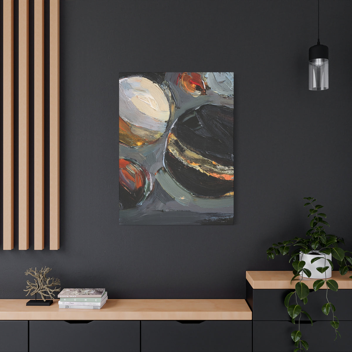 Abstract Oil Painting Print Canvas 20x24,20x30,24x30 24x32,24x36,30x40 32x48,36x48,40x60 Pine-Wood Inner Frame ABS-71