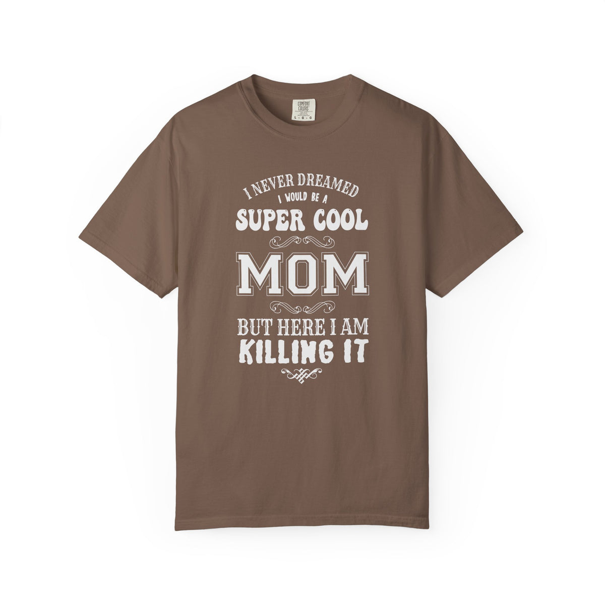 Mom T-shirt Mother's Day Mama Tee Unisex Comfort Colors Garment-Dyed Cotton h36