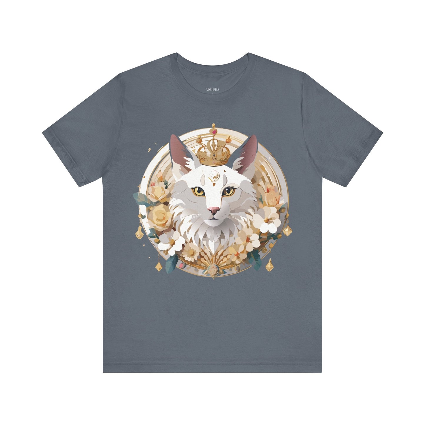 Medallion Graphic Unisex 100 Cotton Vintage Animal Medal Artwork Tee 38