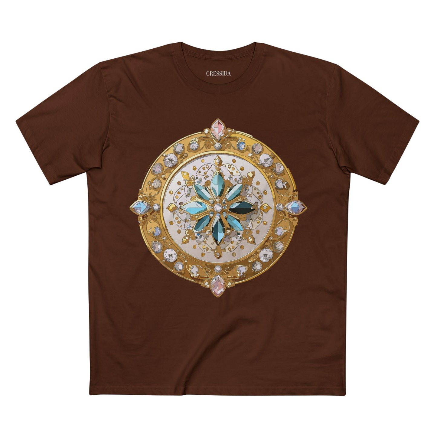 Medallion Graphic T-Shirt Unisex 100 Cotton With Gold Art Design Medal Tee 10
