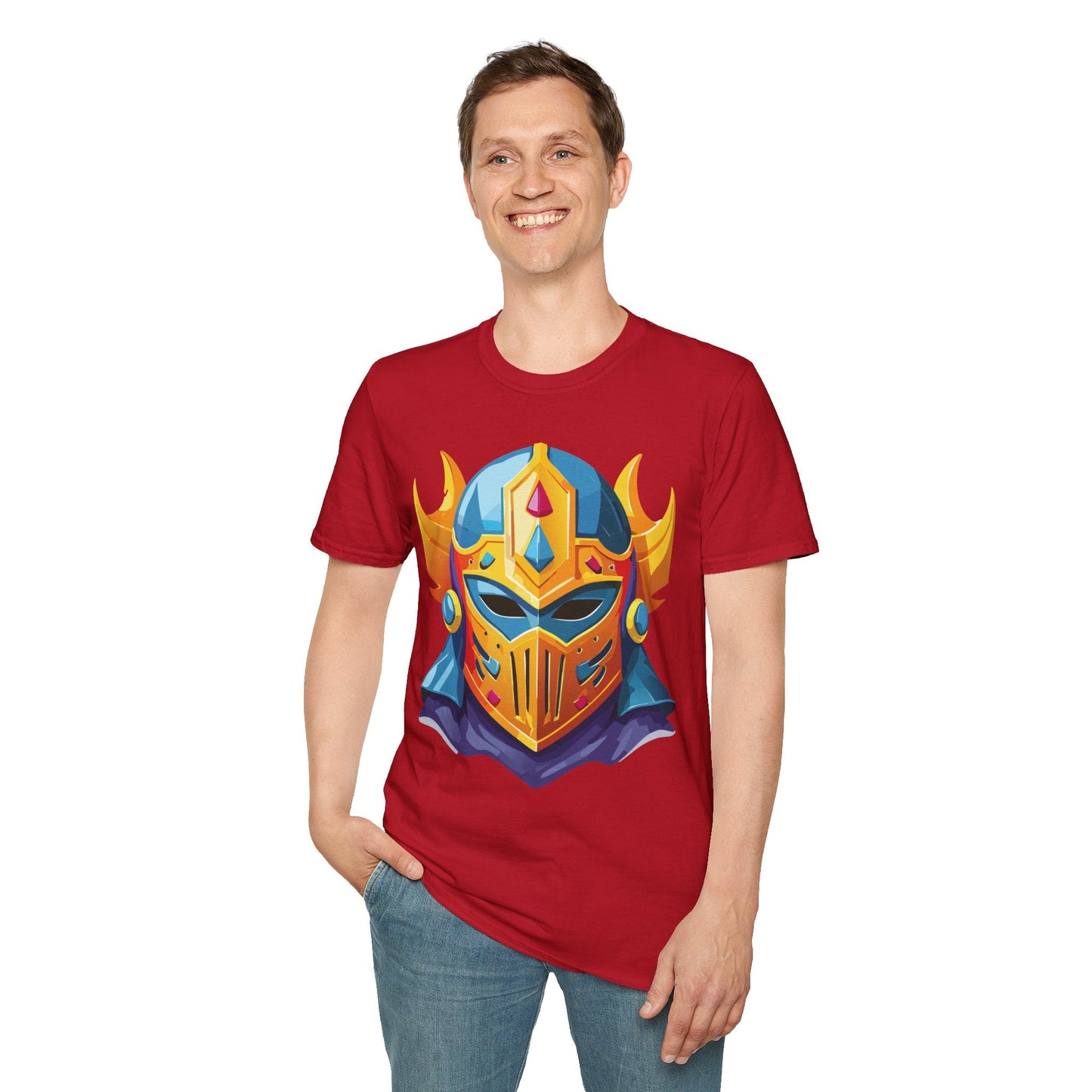 Mask Graphic Unisex Cotton Masquerade Design Artwork Tee 10