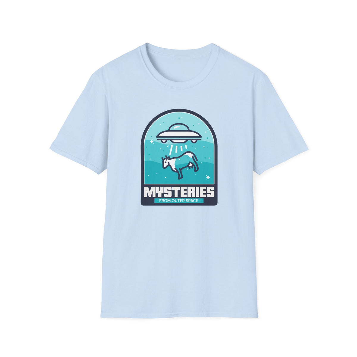 Funny UFO Aliens Graphic Unixes Gildan 100 Cotton Tee Shirt 127