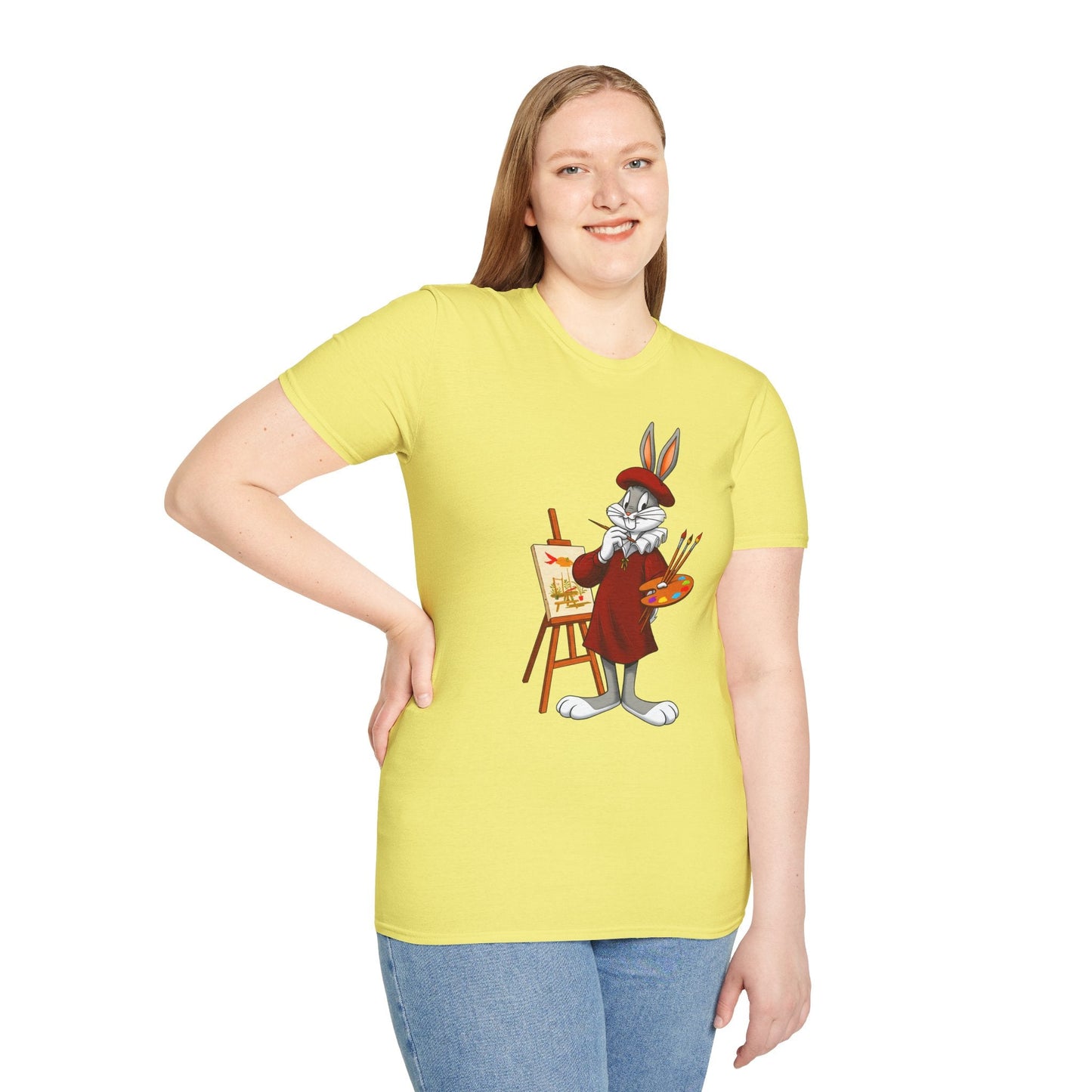 Bugs Bunny Cartoon Shirt Unisex Tee Shirt With Classic Animation Design Graphic Artwork