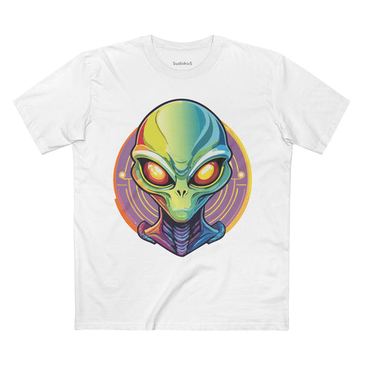 Aliens Graphic Unisex 100 Cotton Staple Tee 8