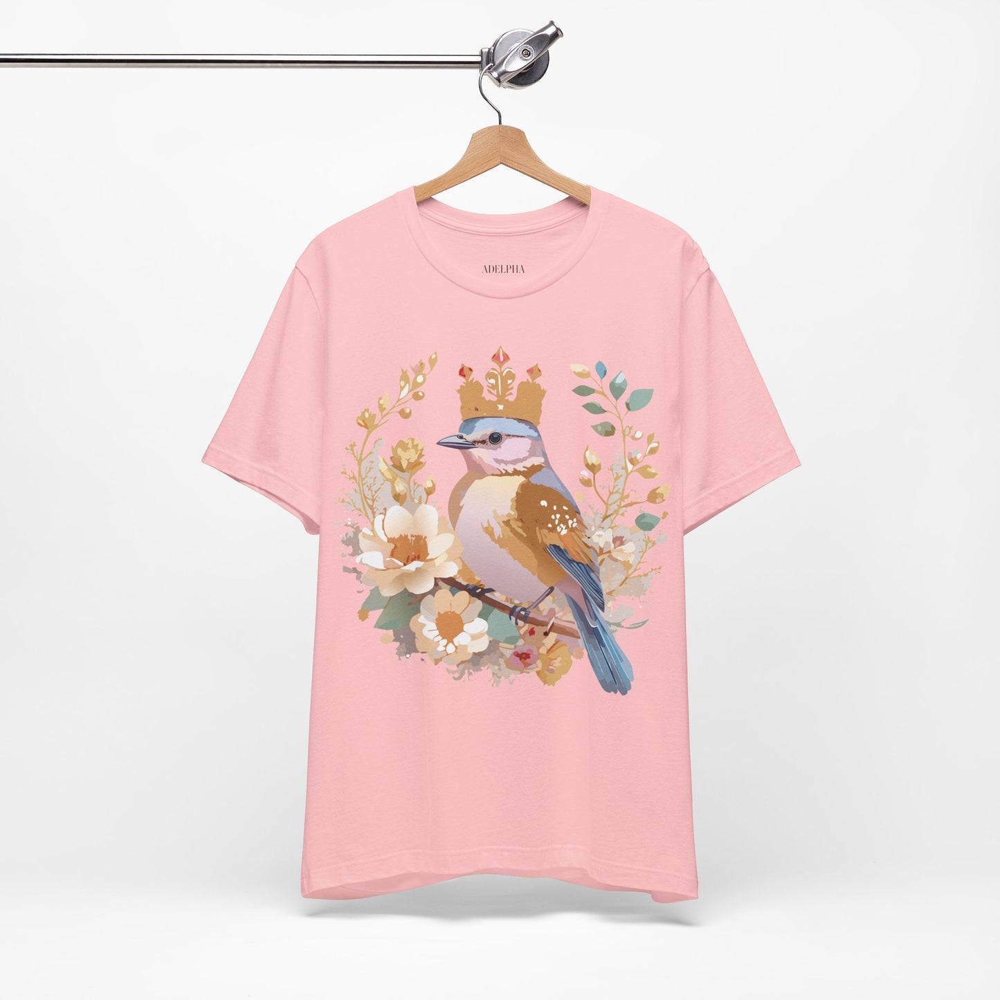 Medallion Graphic Unisex 100 Cotton Vintage Animal Medal Artwork Tee 19