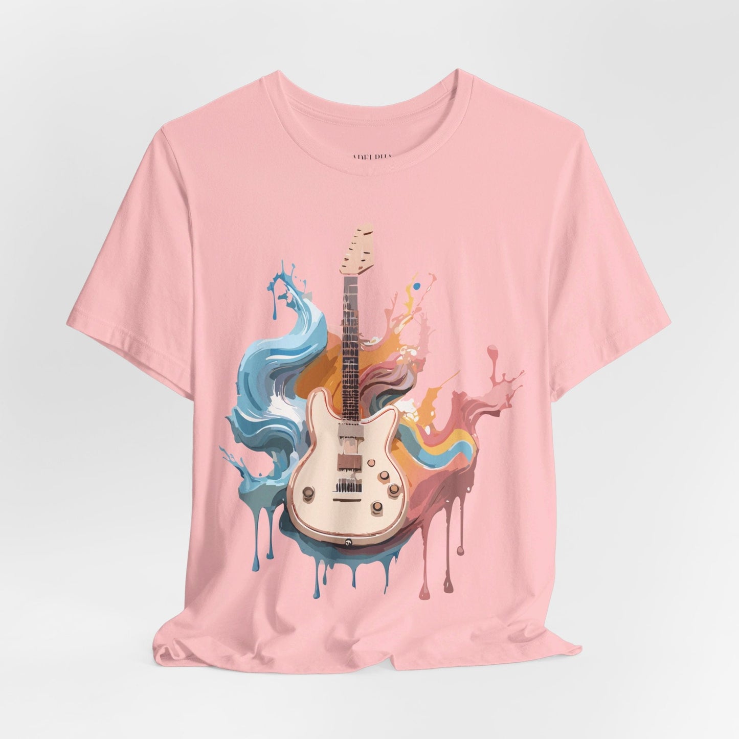 Music T Shirt Unisex Graphic Tee Featuring Original Adelpha Artwork Vintage Inspired Design