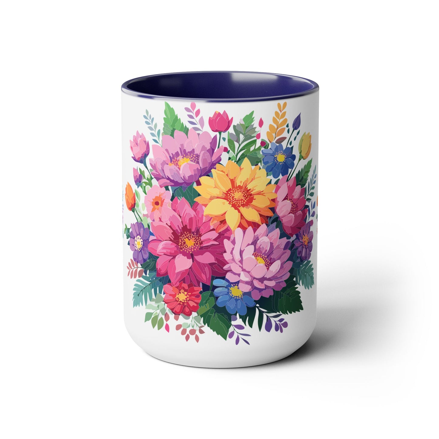 Floral Mug, Floral Cup