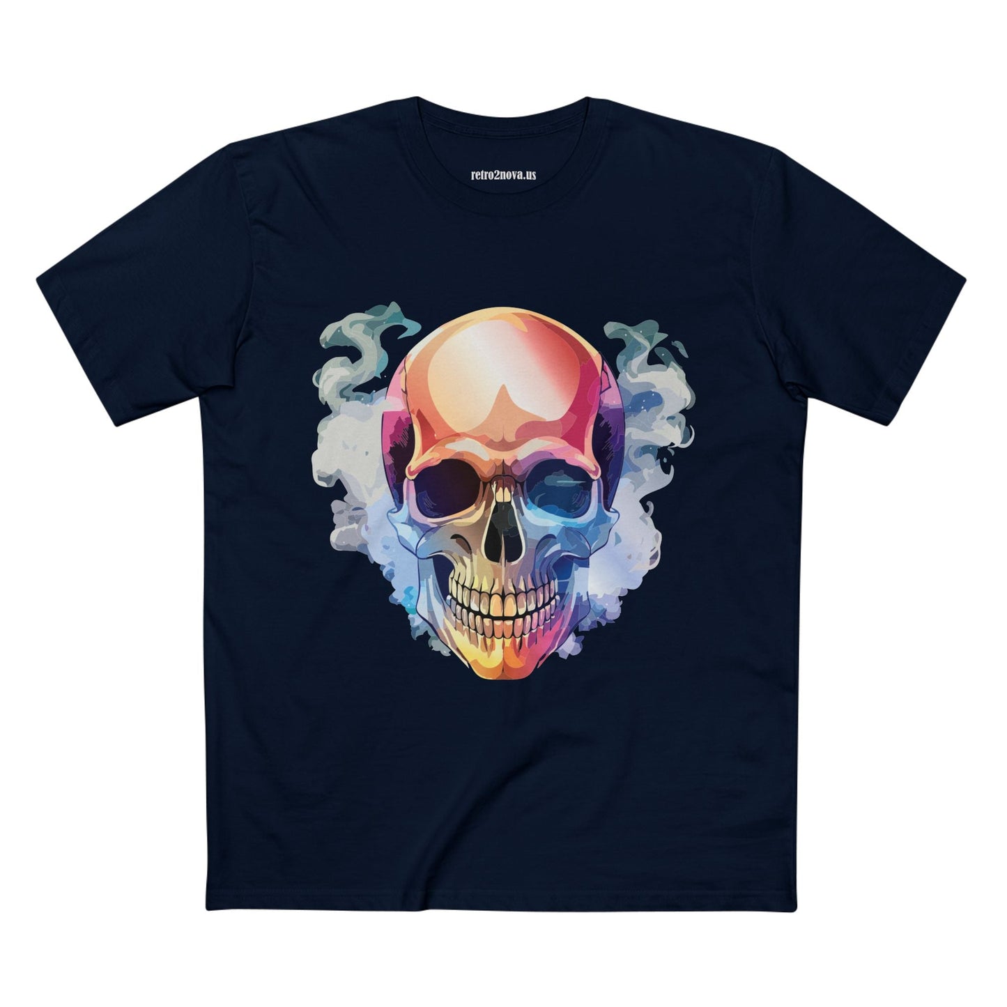 Skull Shirt Skeleton Art Tee Unisex Premium Cotton Retro2Nova From Art Collection