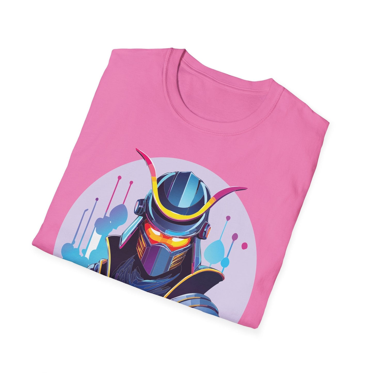 Unisex Samurai Shirt Gildan Softstyle Tee Hundred Percent Ring Spun Cotton Comfort