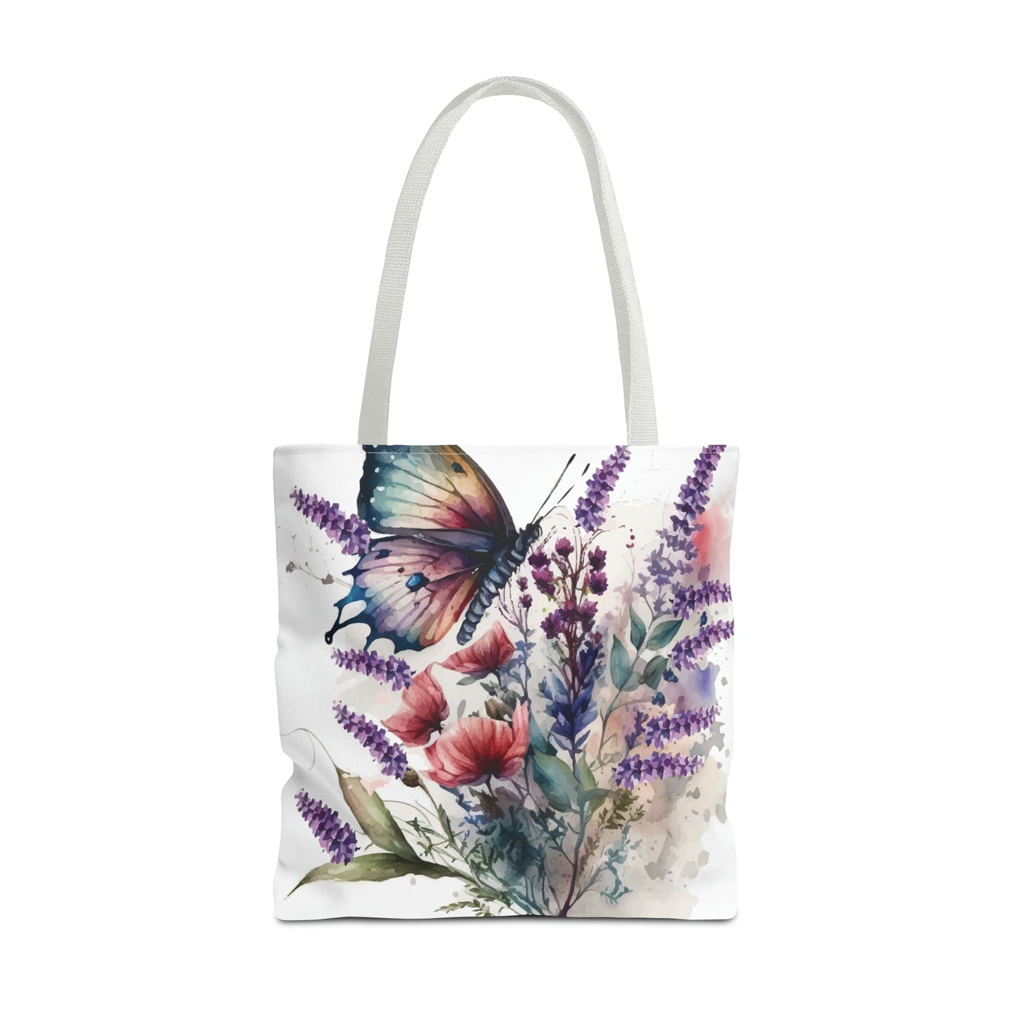 Canvas Bag with Butterfly Prints