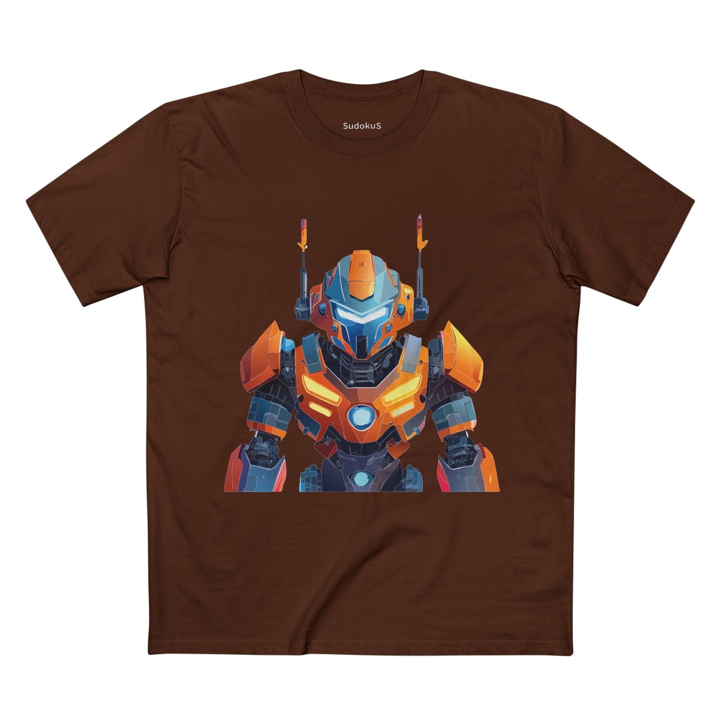 Cyborg Robot Graphic Unisex 100 Cotton Staple Tee 3