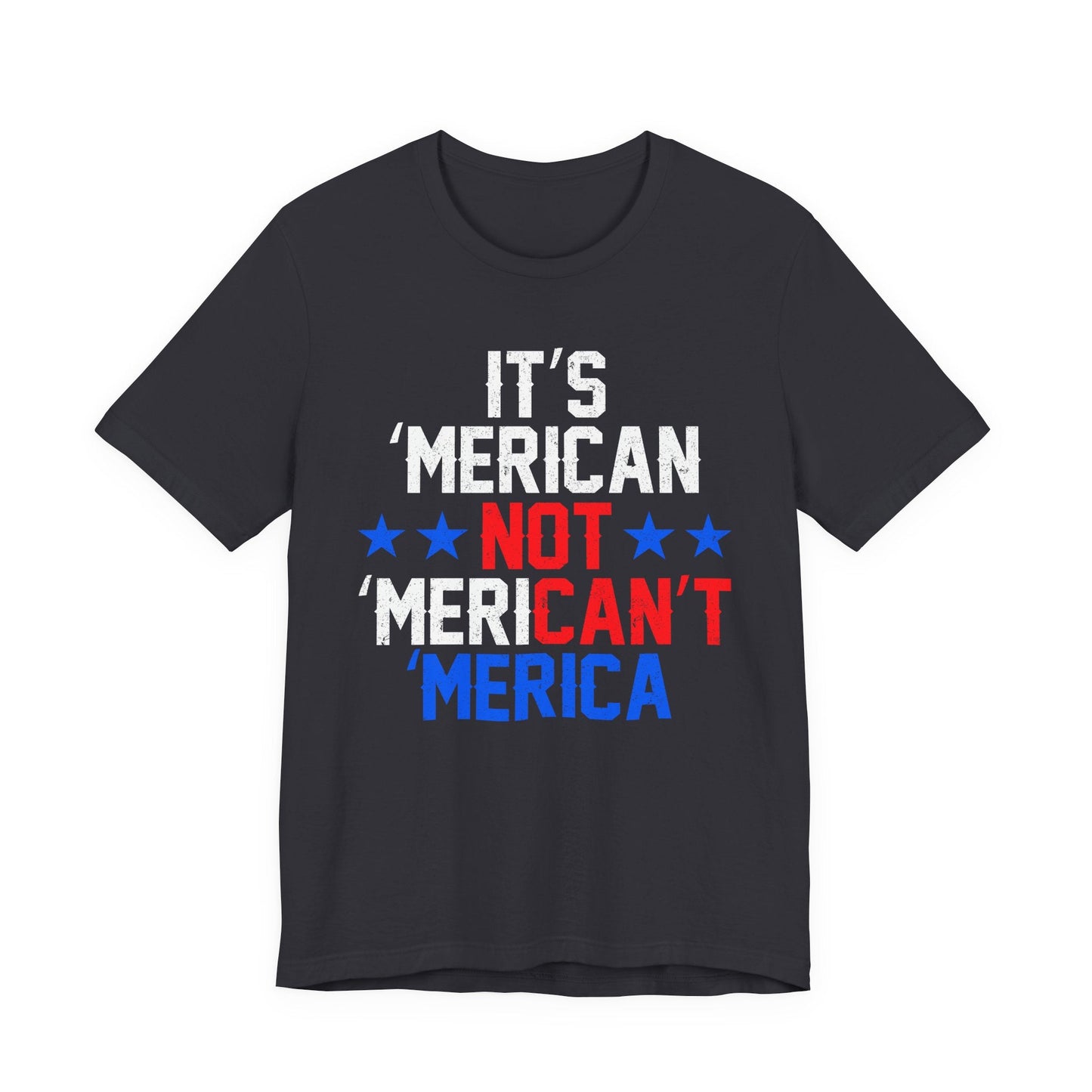 Patriotic USA Stars Graphic Unisex Cotton T-Shirt a5