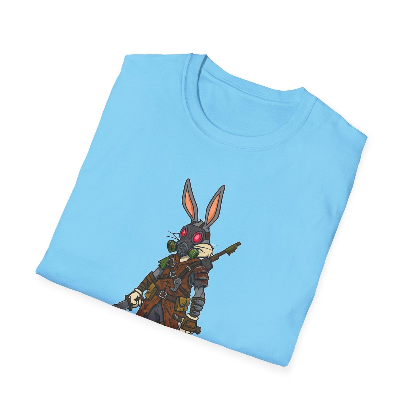 Bugs Bunny T Shirt Unisex Cartoon Tee 100 Percent Cotton Softstyle 64000 With Classic Animation Art