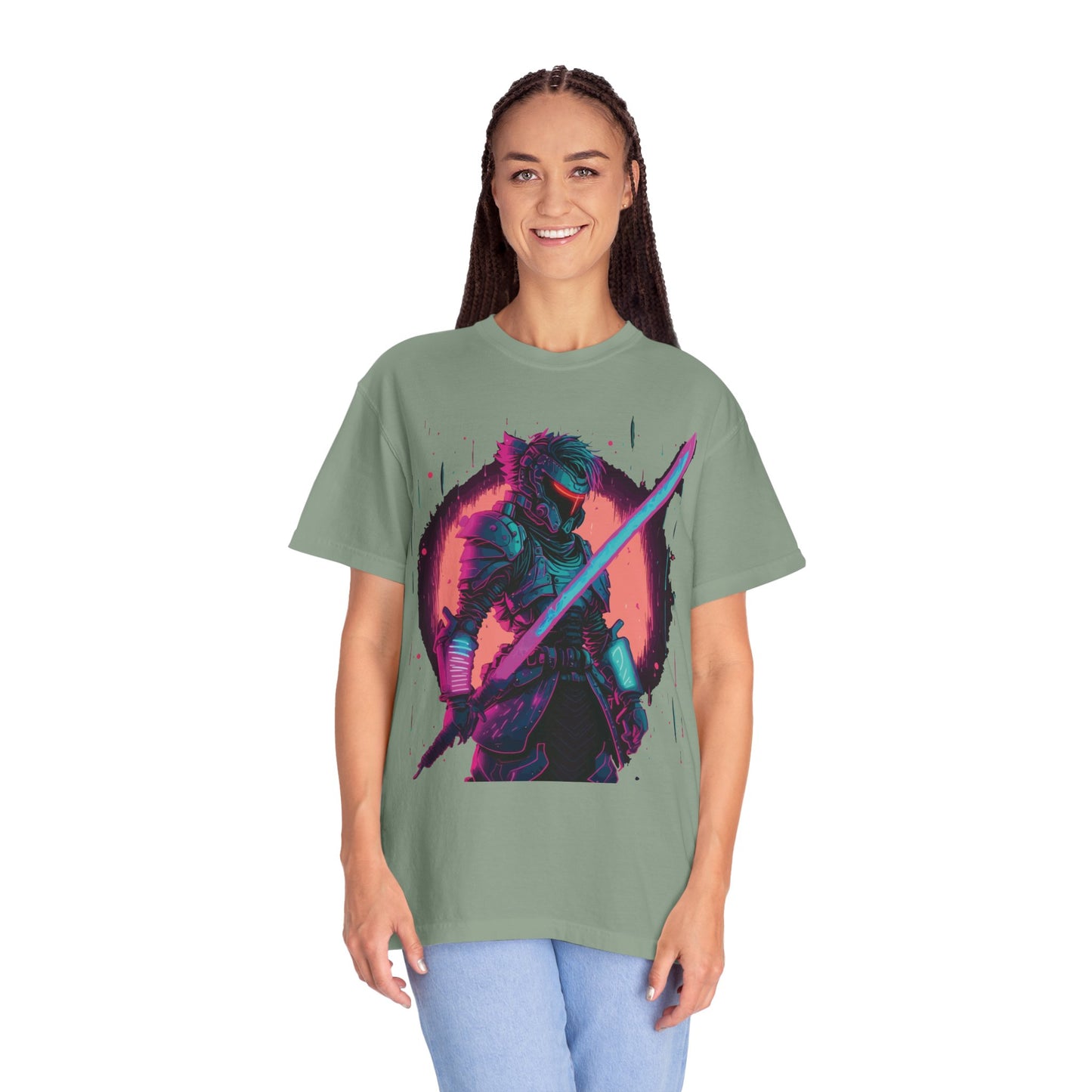 Unisex T-shirt with Knight in Armor