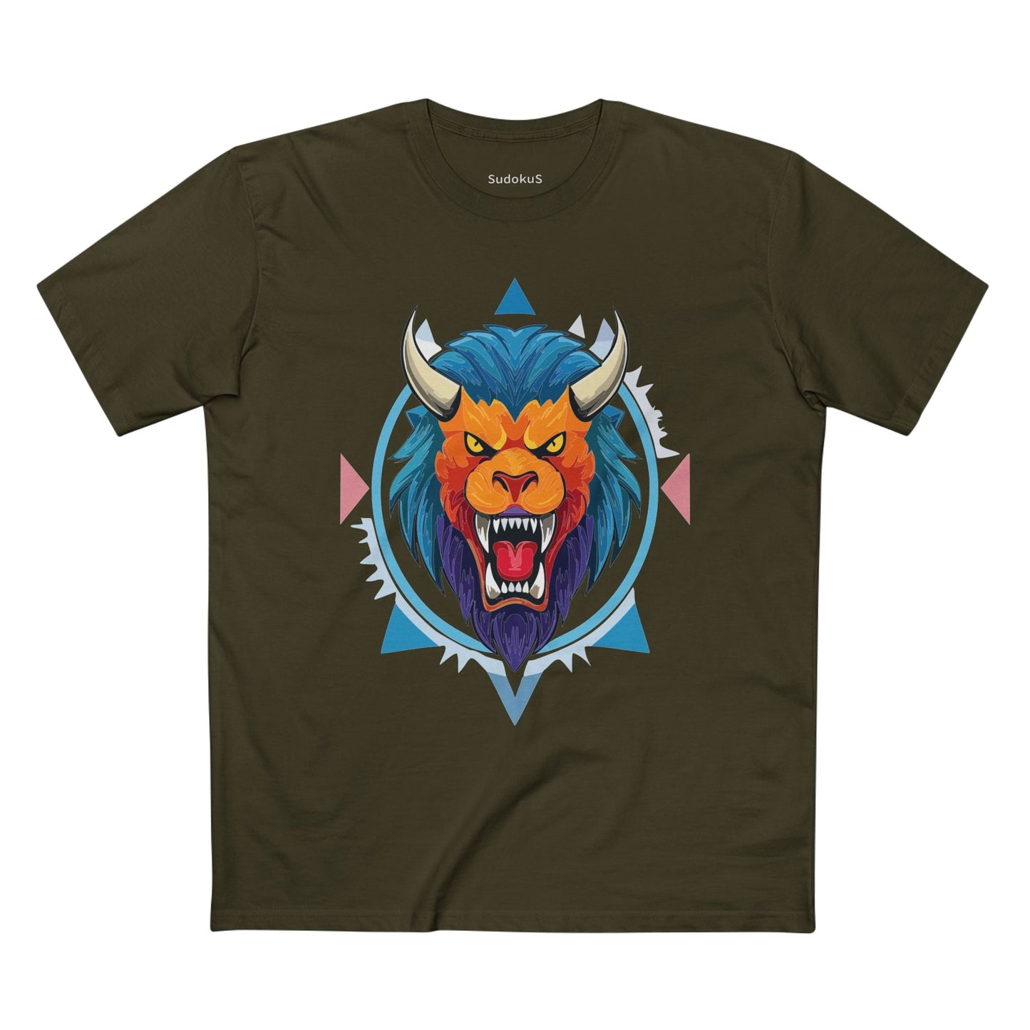 Cartoon Monsters Graphic Unisex 100 Cotton Staple Tee 20