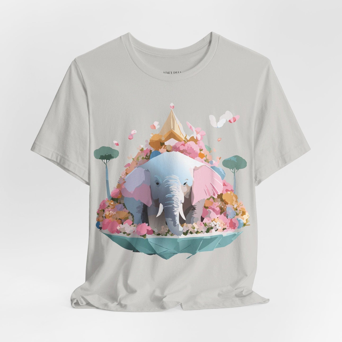 Elephant Graphic Unisex 100 Cotton Jersey Vintage Art Design Tee 19