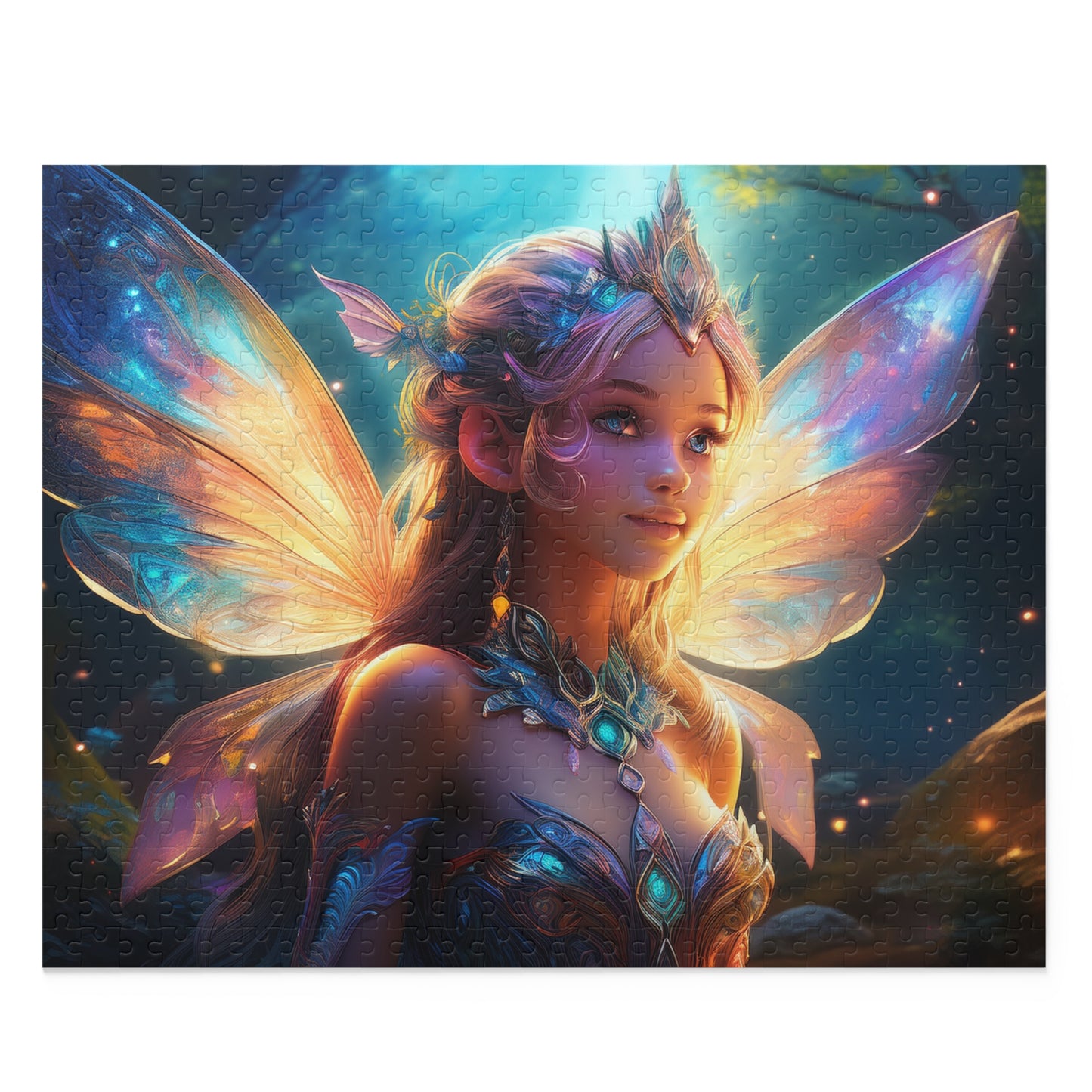 Fairy Puzzle 500-Chipboard Pieces in Box | Kids Puzzles Size: 16" x 20",  Ages 9+ and Family pn12