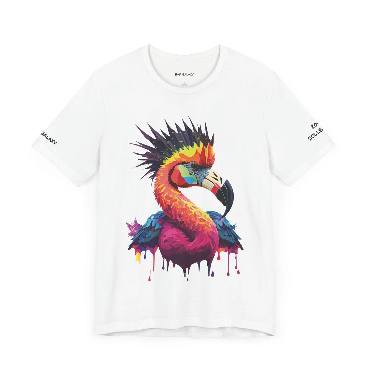 Animal T Shirt Bad Galaxy Made To Order 100 Percent Cotton Eco Friendly Non Toxic Inks USA