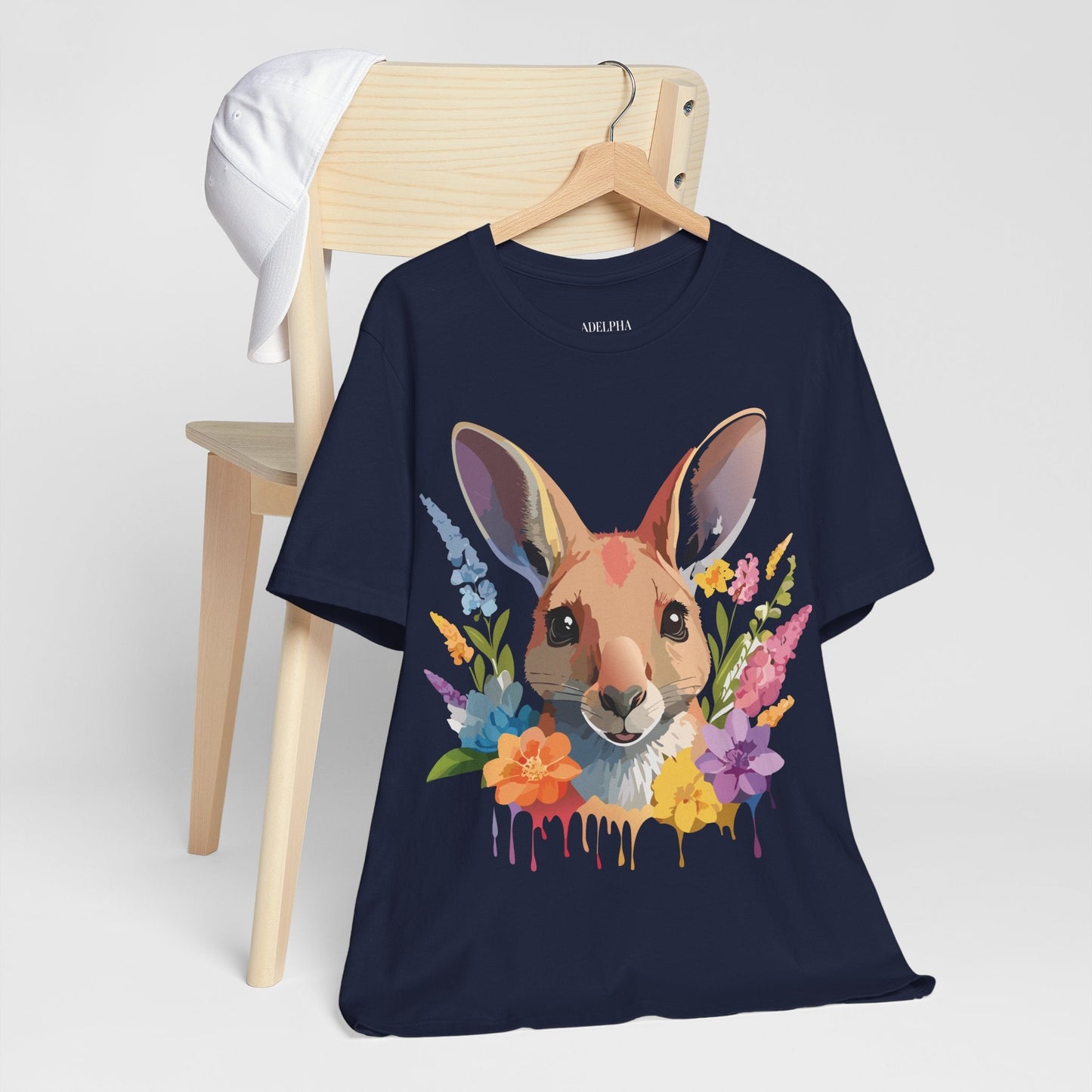 Adelpha Vintage Inspired Graphic Tee Unisex Short Sleeve Comfort Driven Everyday Style