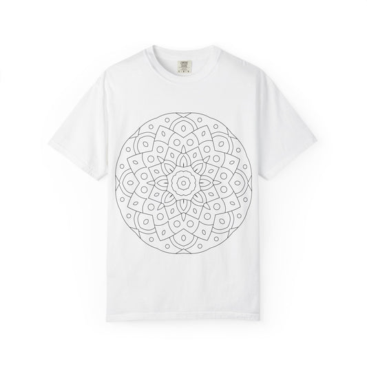 Camiseta unisex con estampado abstracto