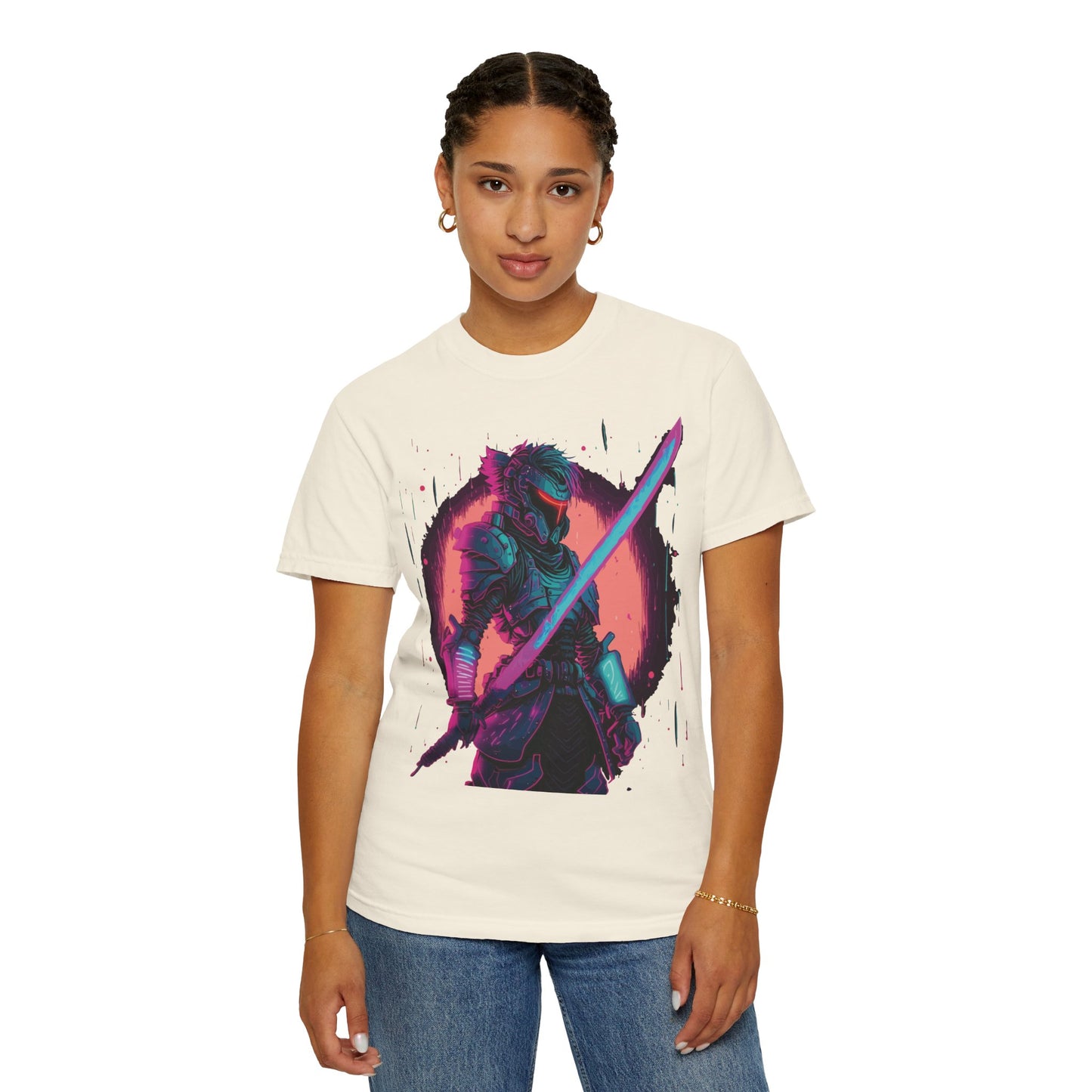 Unisex T-shirt with Knight in Armor