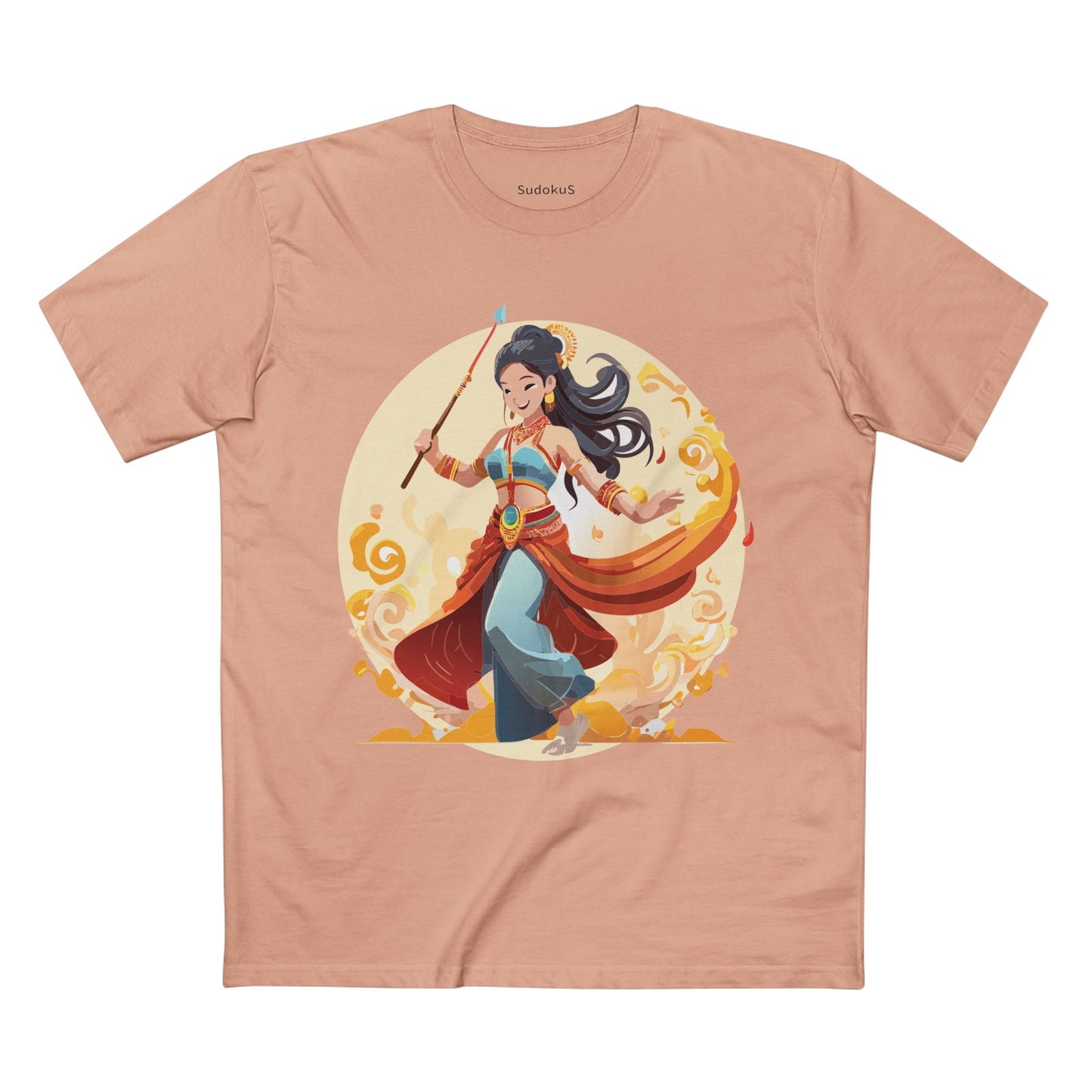 Dancer Graphic Unisex 100 Cotton Staple Tee 14