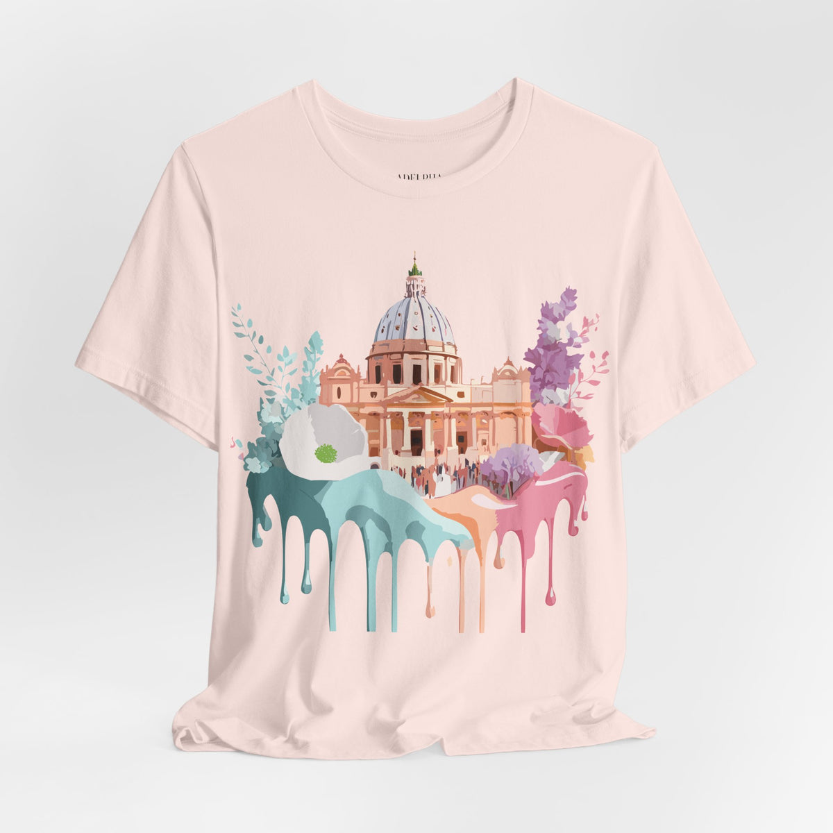 Unisex Cotton Bella+Canvas Tee with Rome