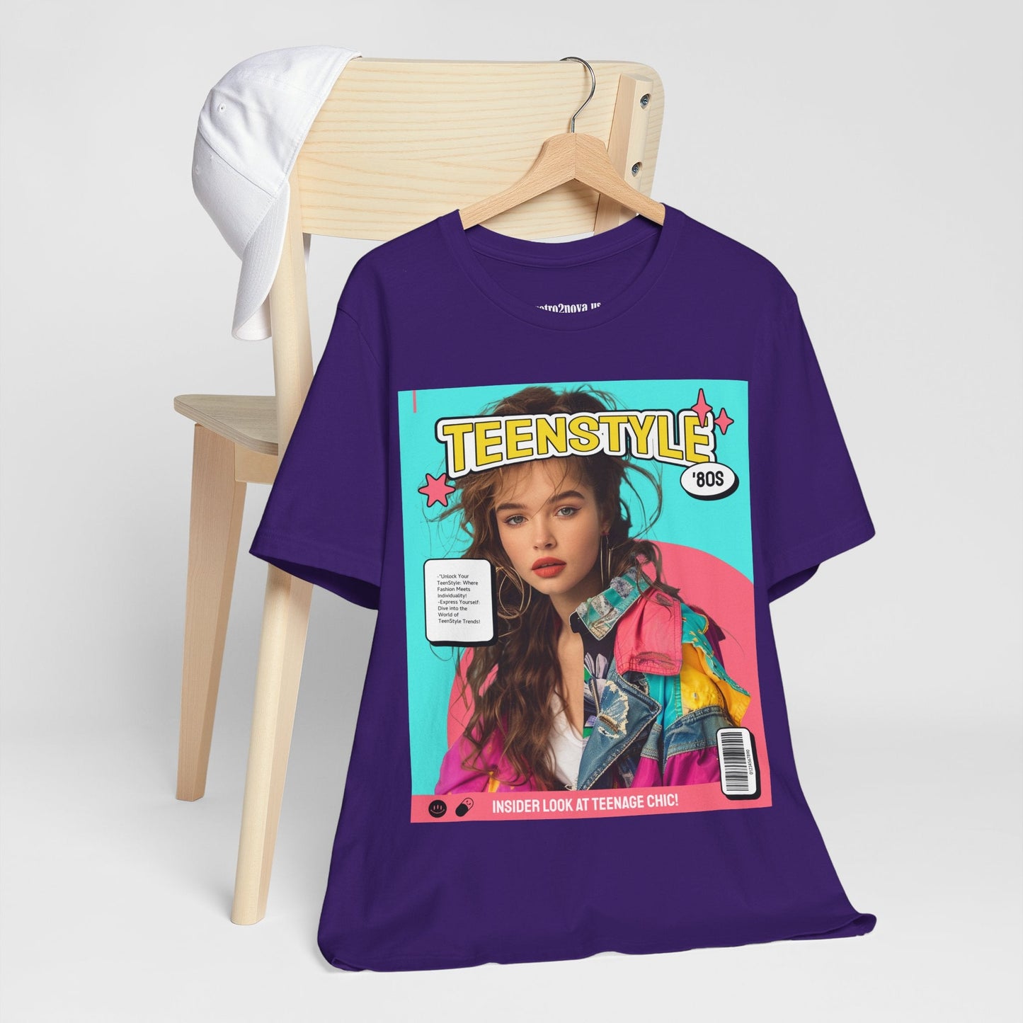 Magazine Cover Shirt Unisex Jersey Short Sleeve Tee Lightweight Breathable Fabric