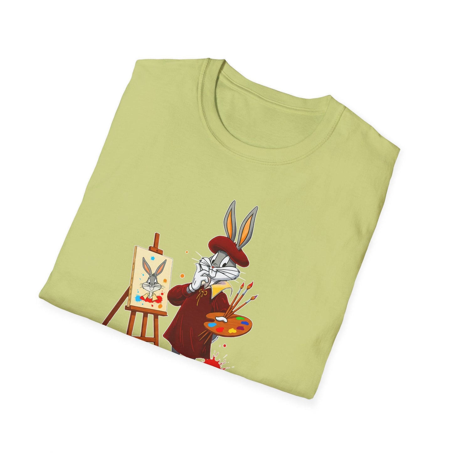 Bugs Bunny Shirt Unisex Cartoon T Shirt Softstyle 64000 Graphic Tee By Gildan Brand