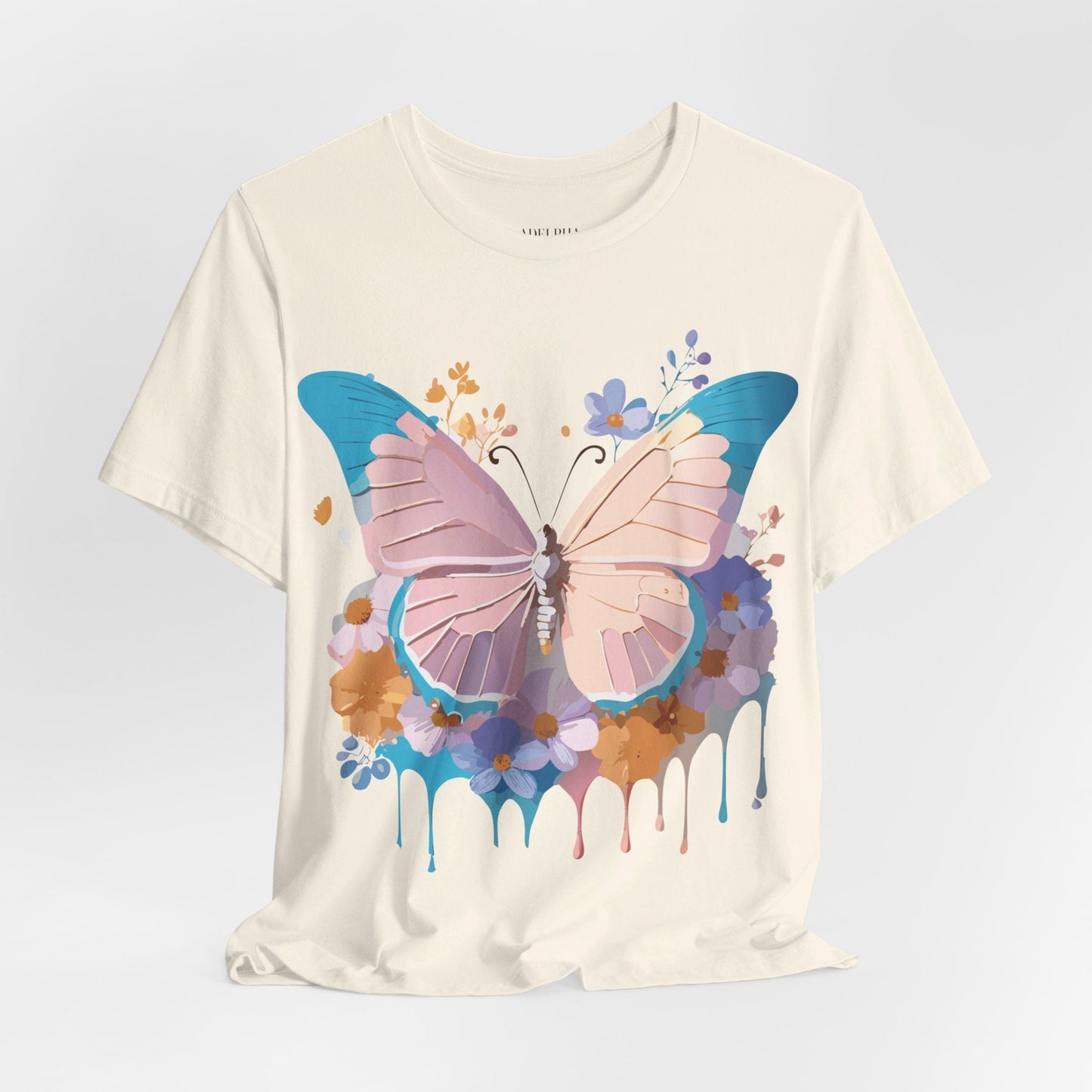 Butterfly Graphic Tee Vintage Inspired Adelpha Unisex Jersey Short Sleeve