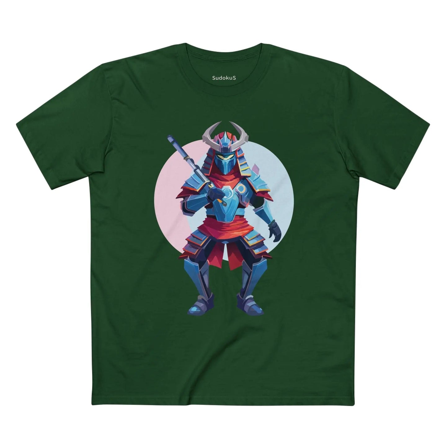 Samurai Graphic Unisex 100 Cotton Staple Tee 22