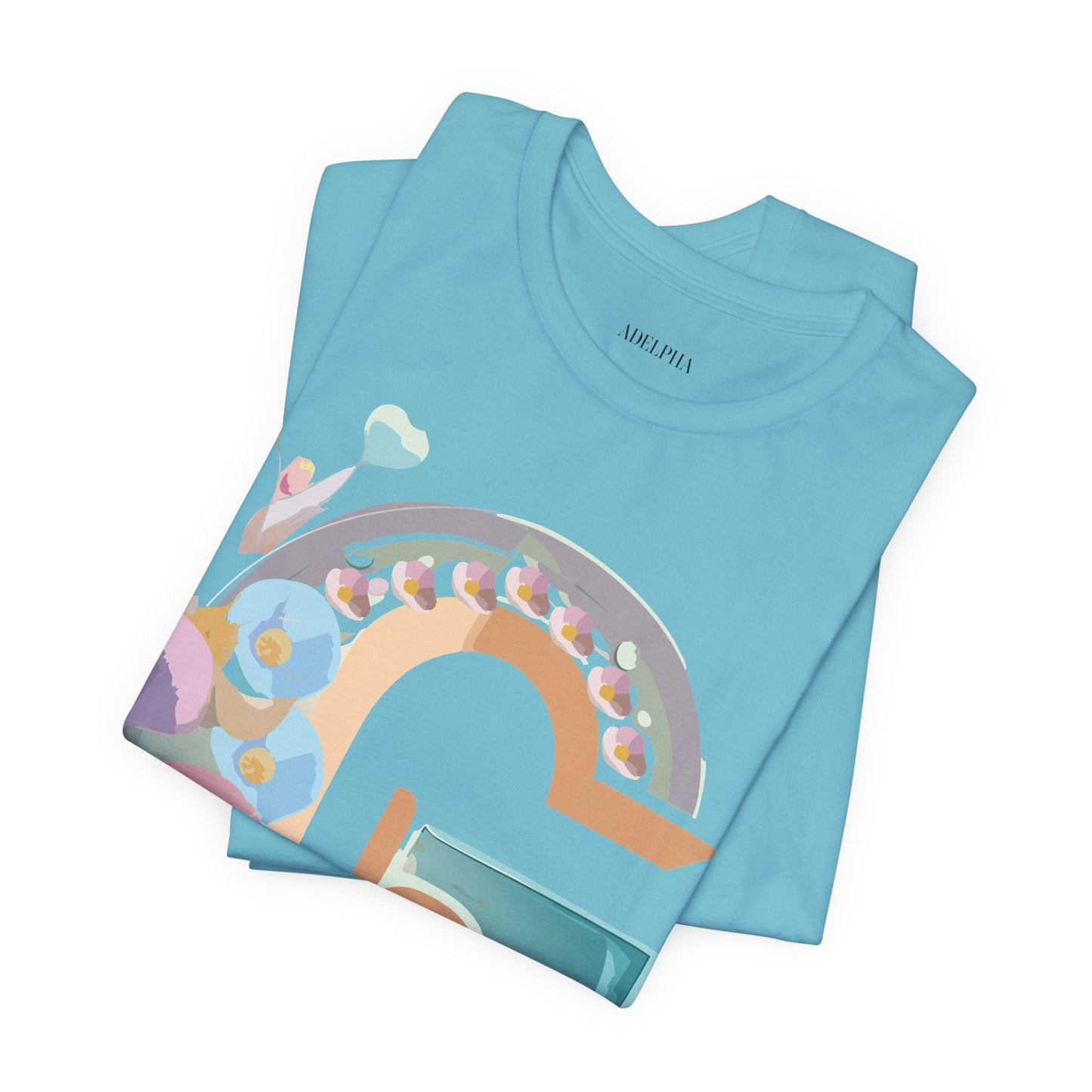 Letter G Graphic Tee Unisex Jersey Short Sleeve From Adelpha Art Design Vintage Inspired Shirt