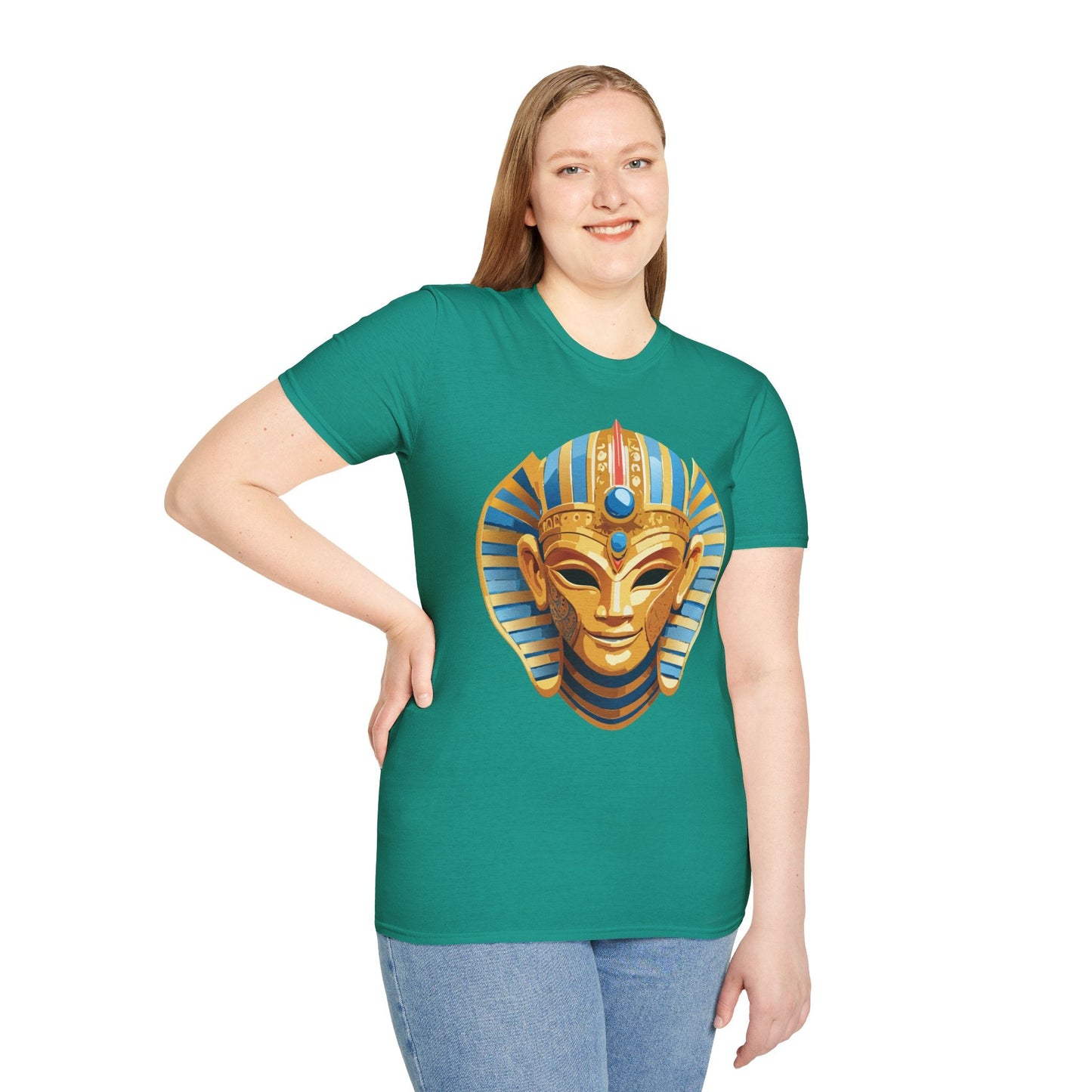 Mask Tee Shirt Unisex Masquerade Tee Softstyle Ring Spun Cotton Comfort For Everyday Wear