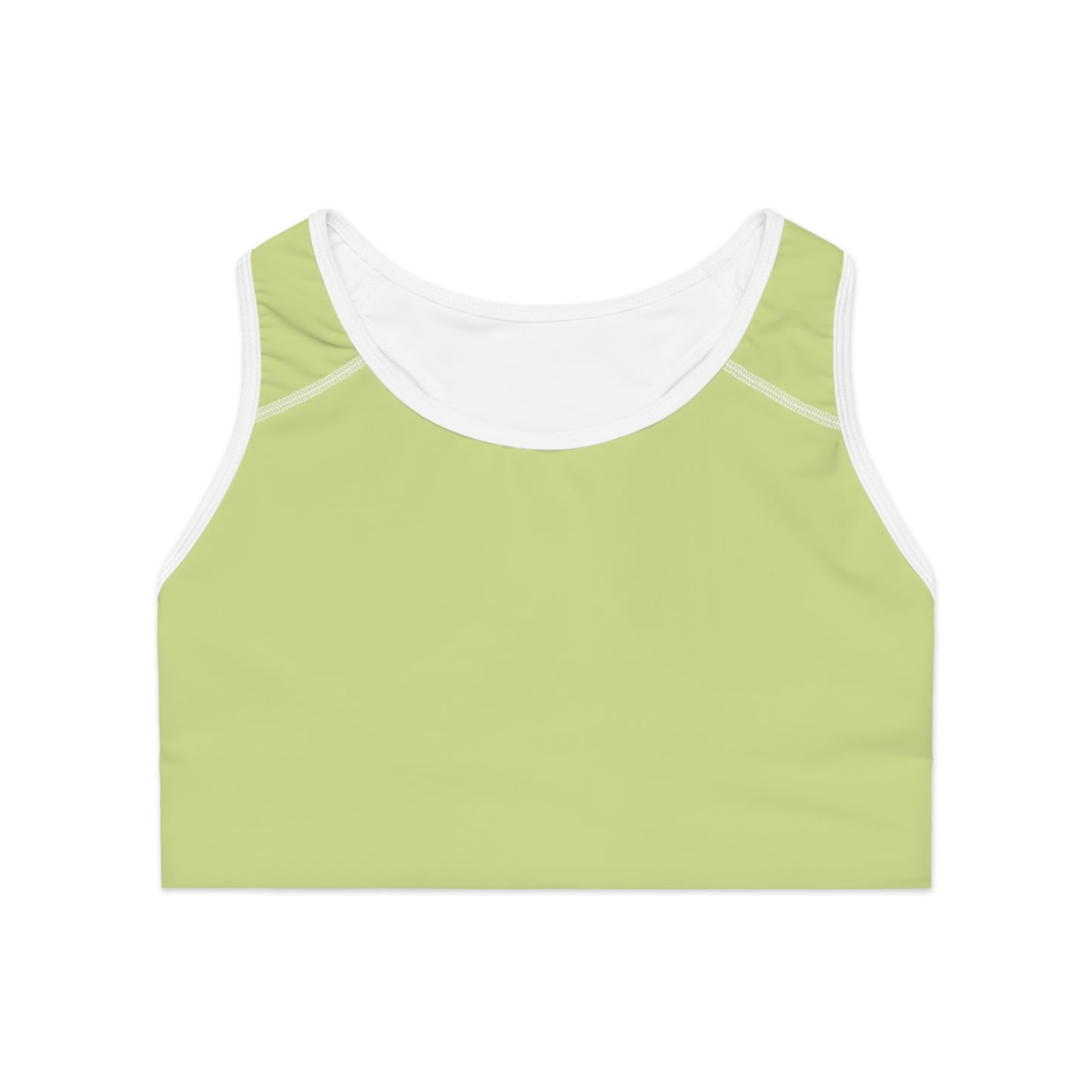 Green Color Sports Bra, Green Sports Bra 14