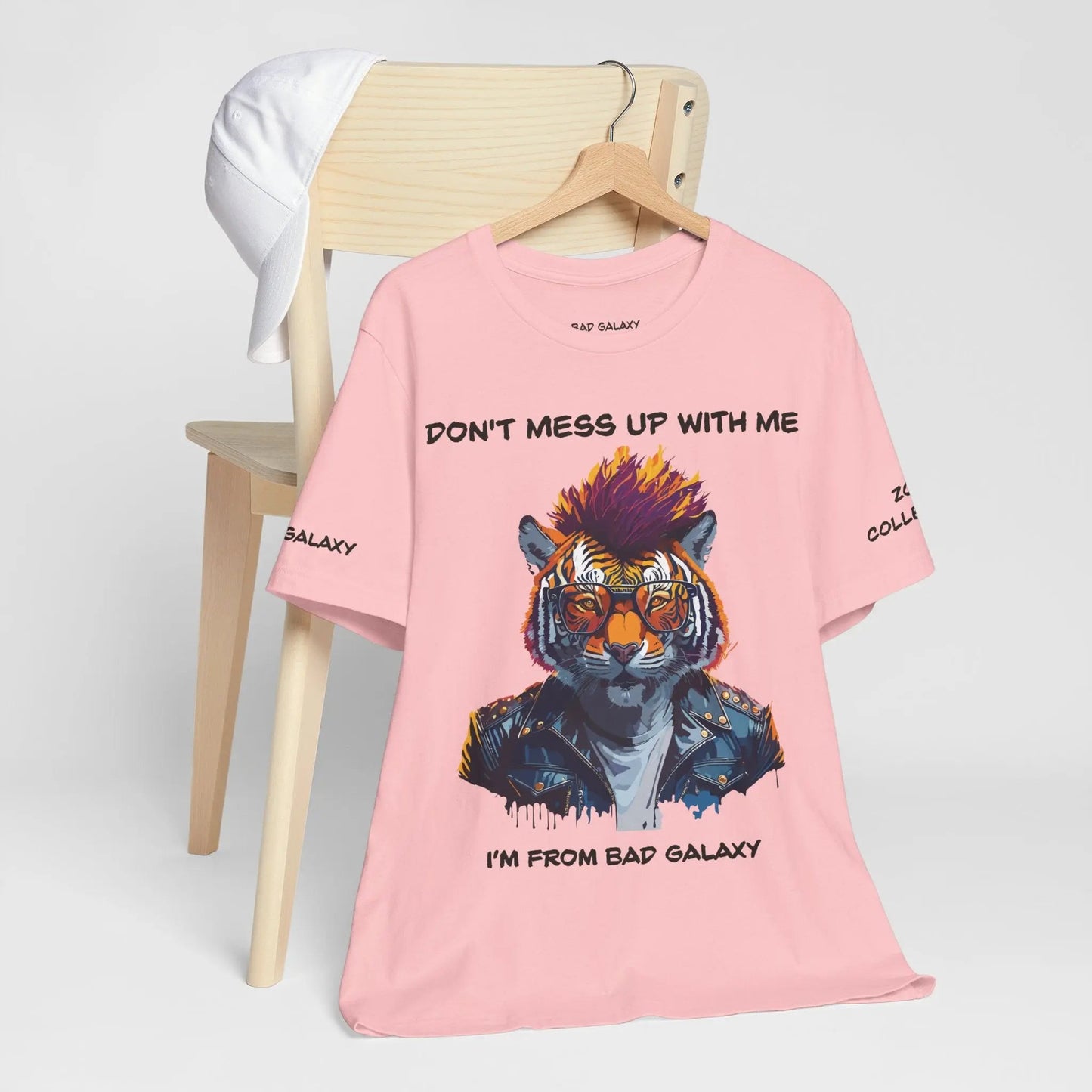 Bad Galaxy Animal T Shirt Cotton Comfort Eco Friendly Inks Printed In USA Free Shipping