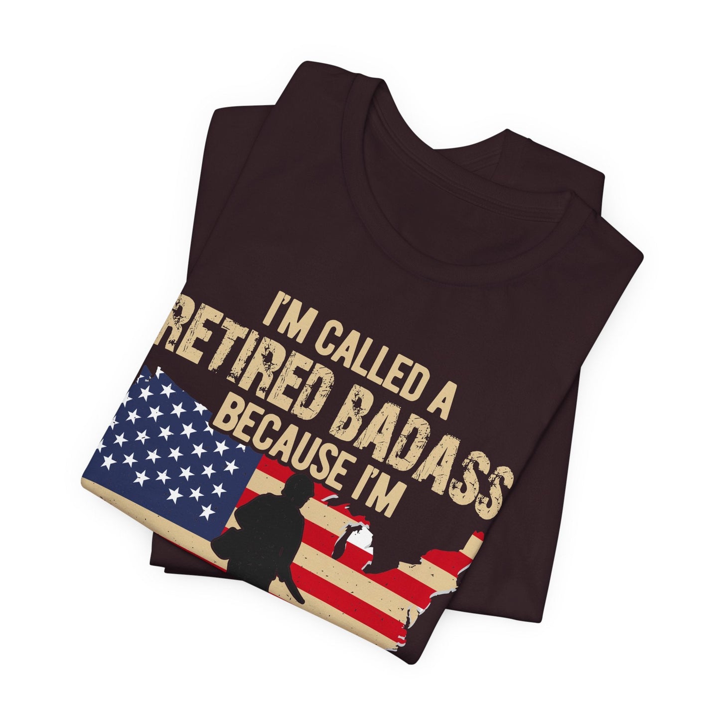 Army Veteran Patriotic Graphic Design Unisex Cotton T-Shirt v22